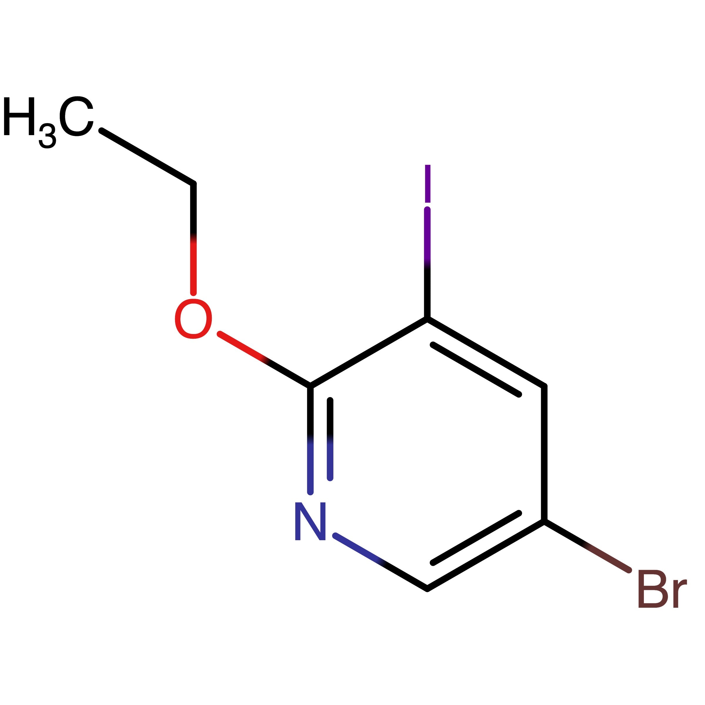 CAS 848243-20-9 | 5-Bromo-2-ethoxy-3-iodopyridine | MFCD07366718