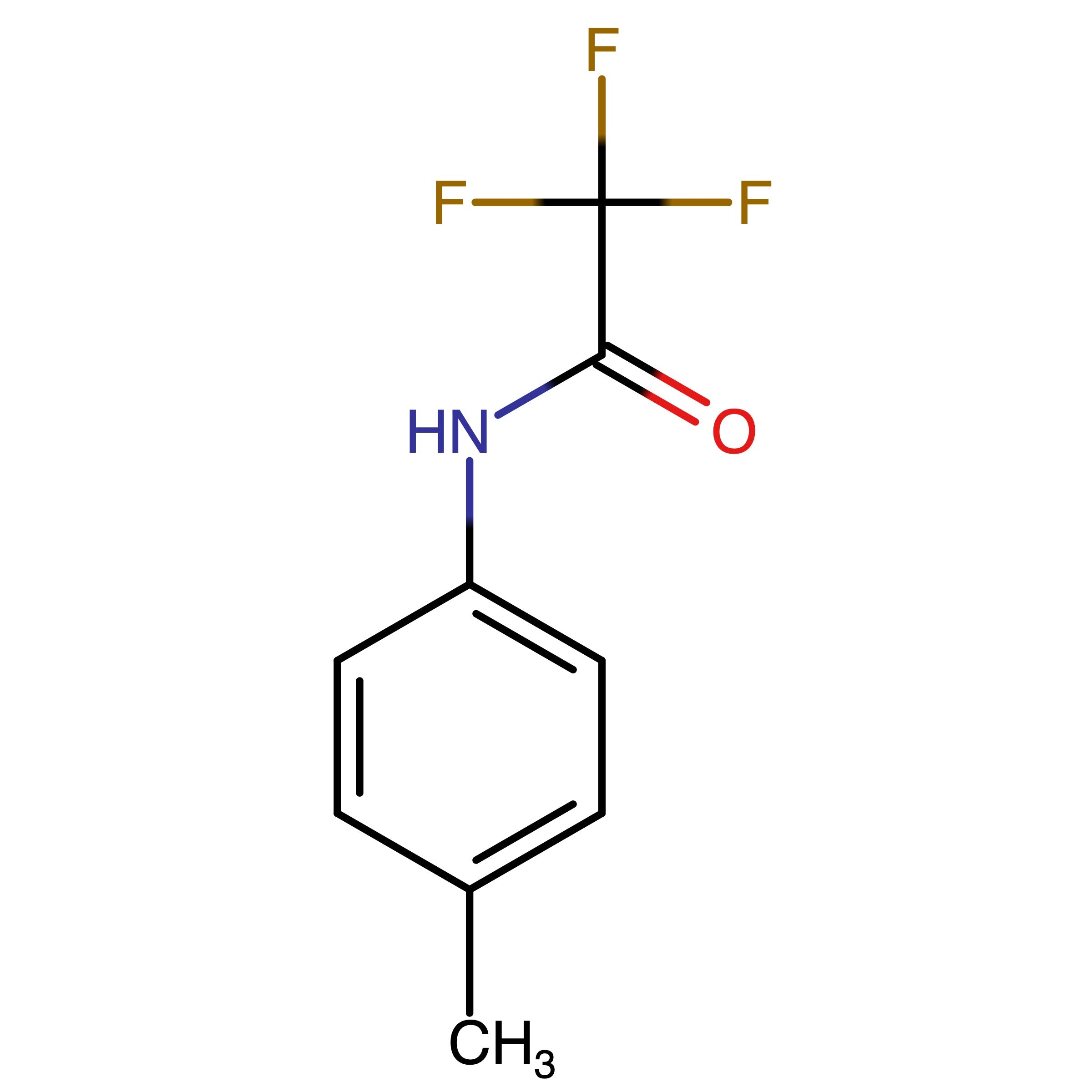 CAS 350-96-9 | 2,2,2-Trifluoro-N-(p-tolyl)acetamide | MFCD00459921