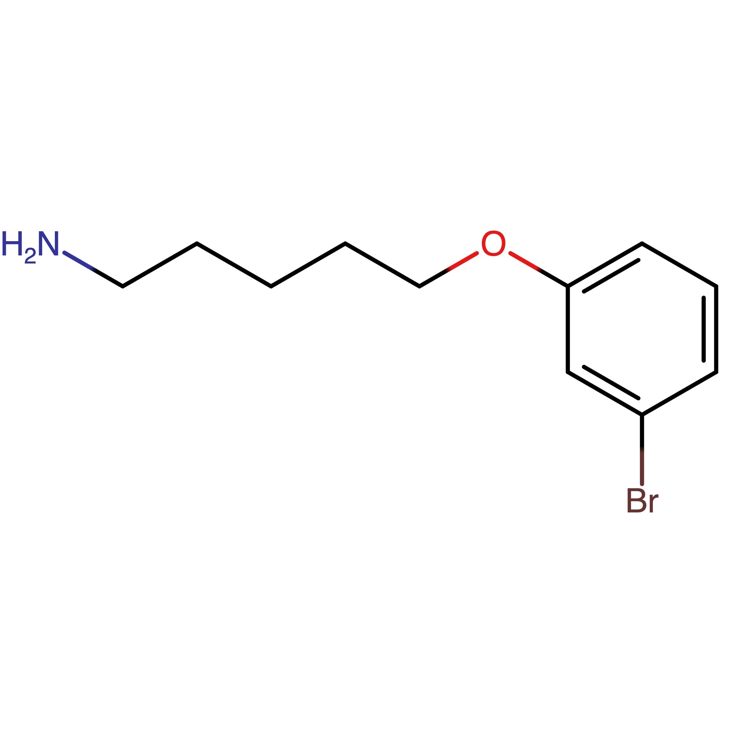 CAS 1225765-56-9 | 5-(3-Bromophenoxy)pentan-1-amine