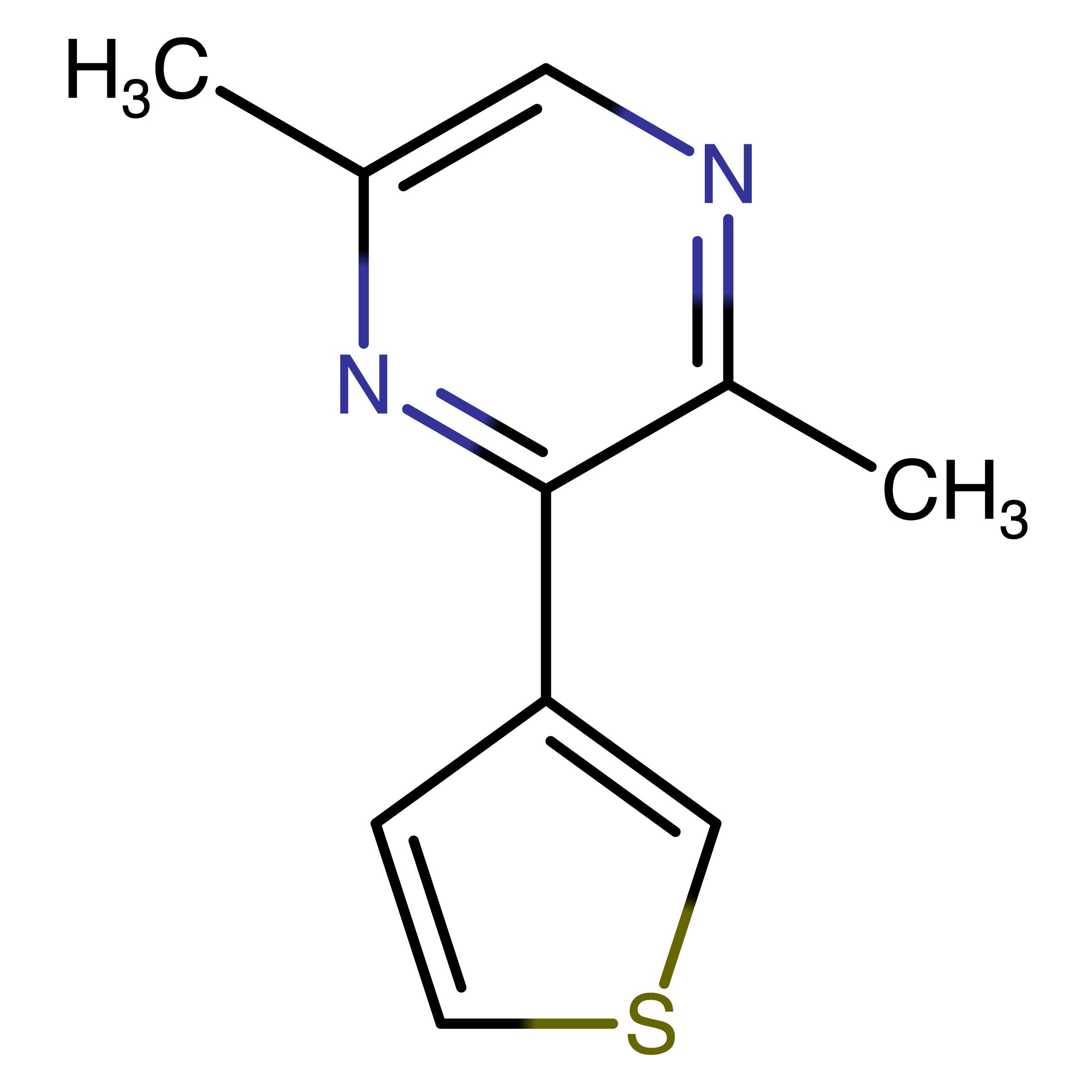 CAS 935278-67-4 | 2,5-Dimethyl-3-(thiophen-3-yl)pyrazine