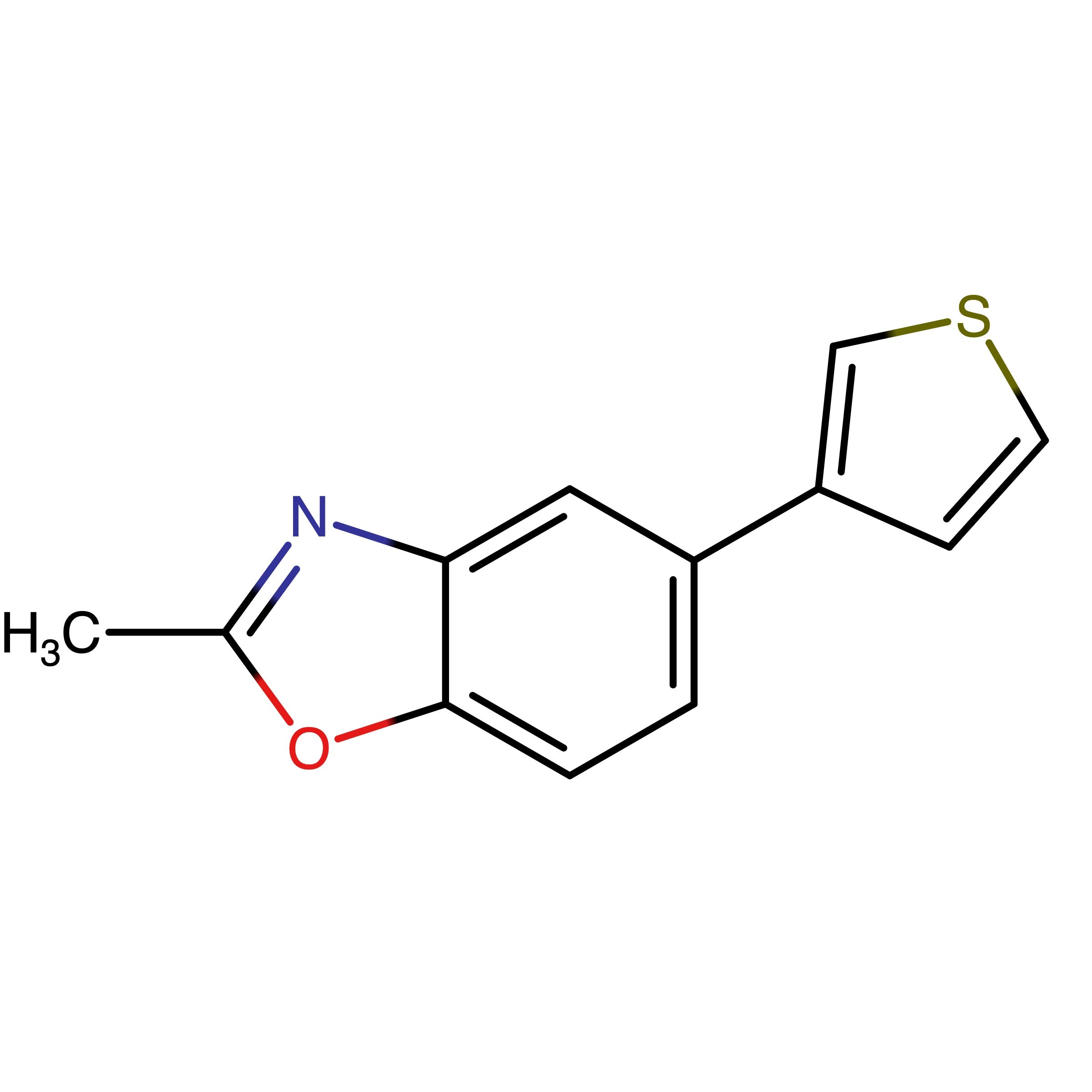 CAS 935278-68-5 | 2-Methyl-5-(thiophen-3-yl)-benzo[d]oxazole