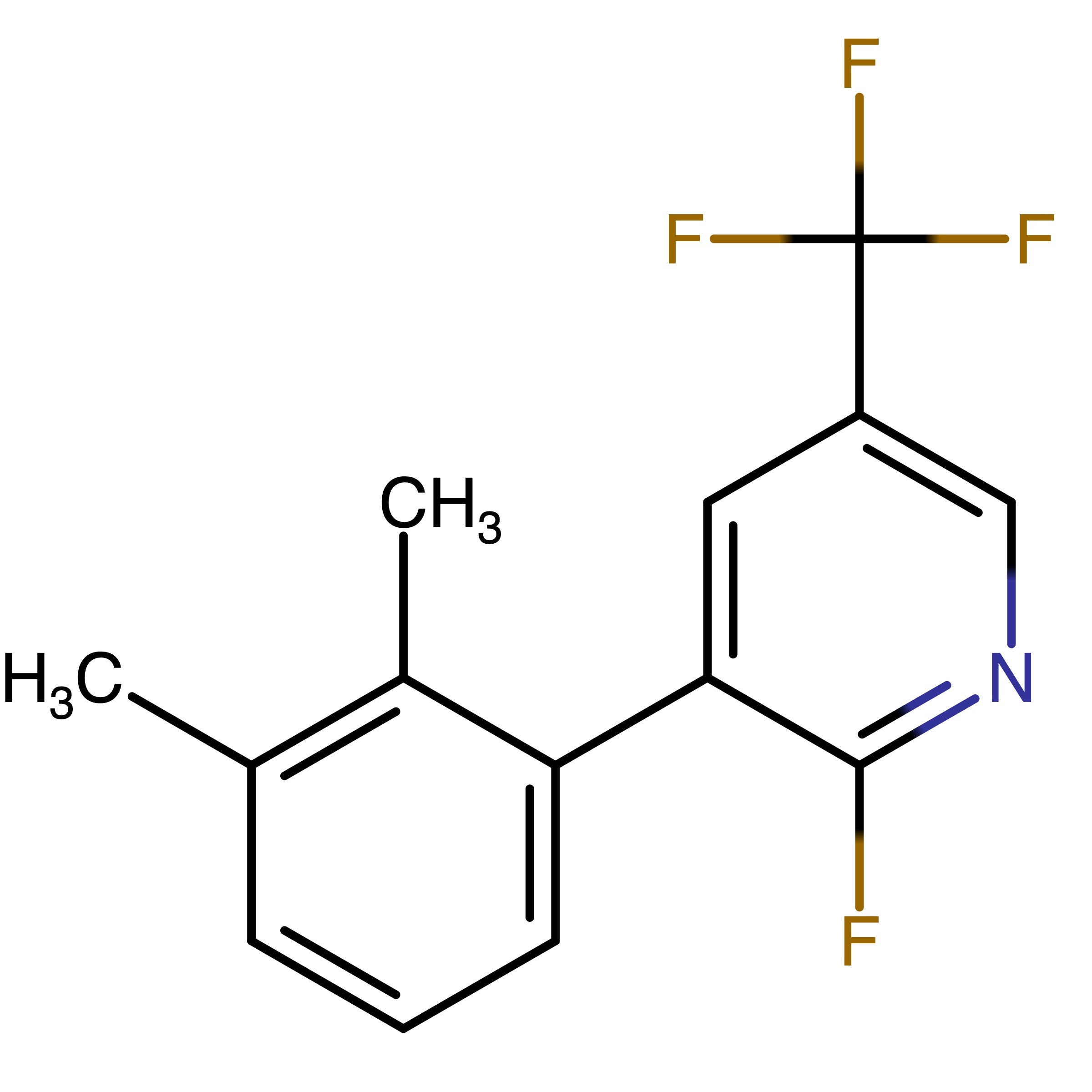 CAS 787618-49-9 | 3-(2,3-Dimethylphenyl)-2-fluoro-5-trifluoromethylpyridine