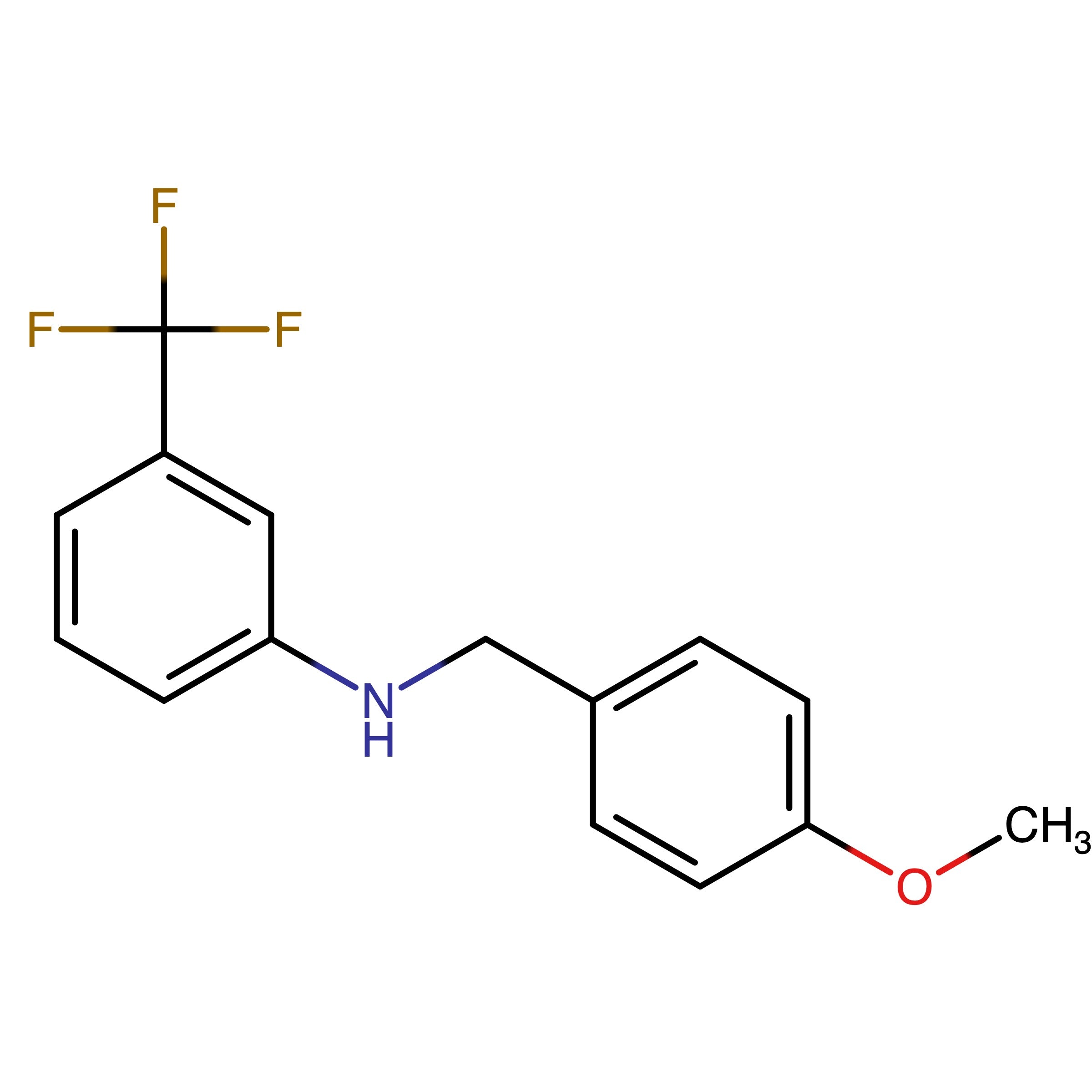 CAS 619319-92-5 | N-(p-Methoxybenzyl)-3-trifluoromethyl aniline