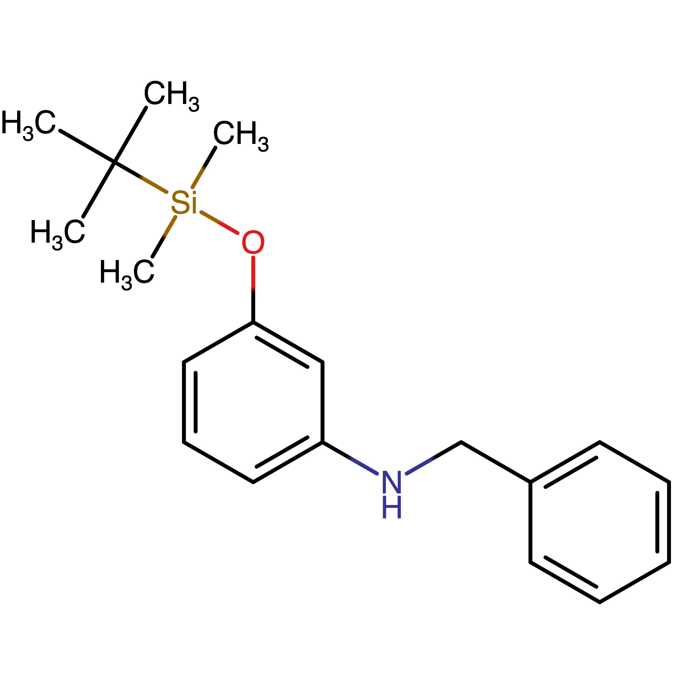 CAS 619319-93-6 | N-Benzyl-3-(tert-butyldimethylsiloxy) aniline