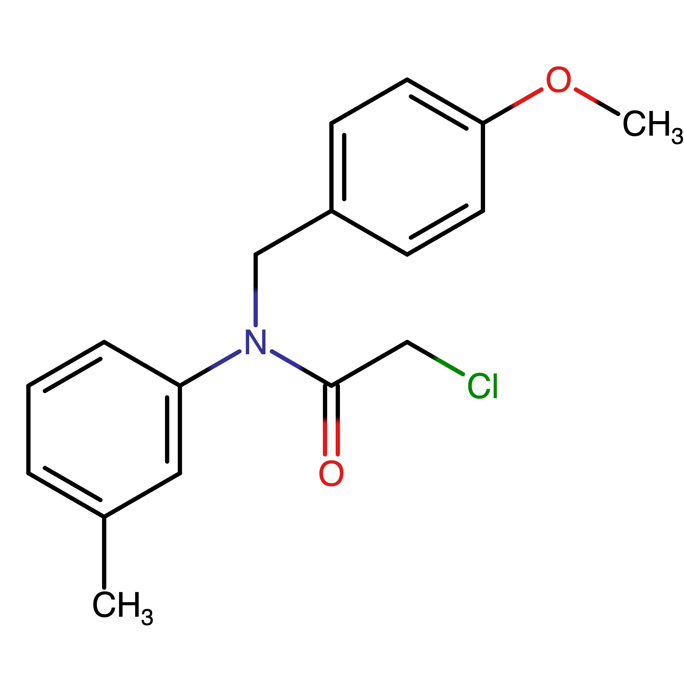 CAS 619319-74-3 | 2-Chloro-N-(4-methoxybenzyl)-N-(m-tolyl)acetamide