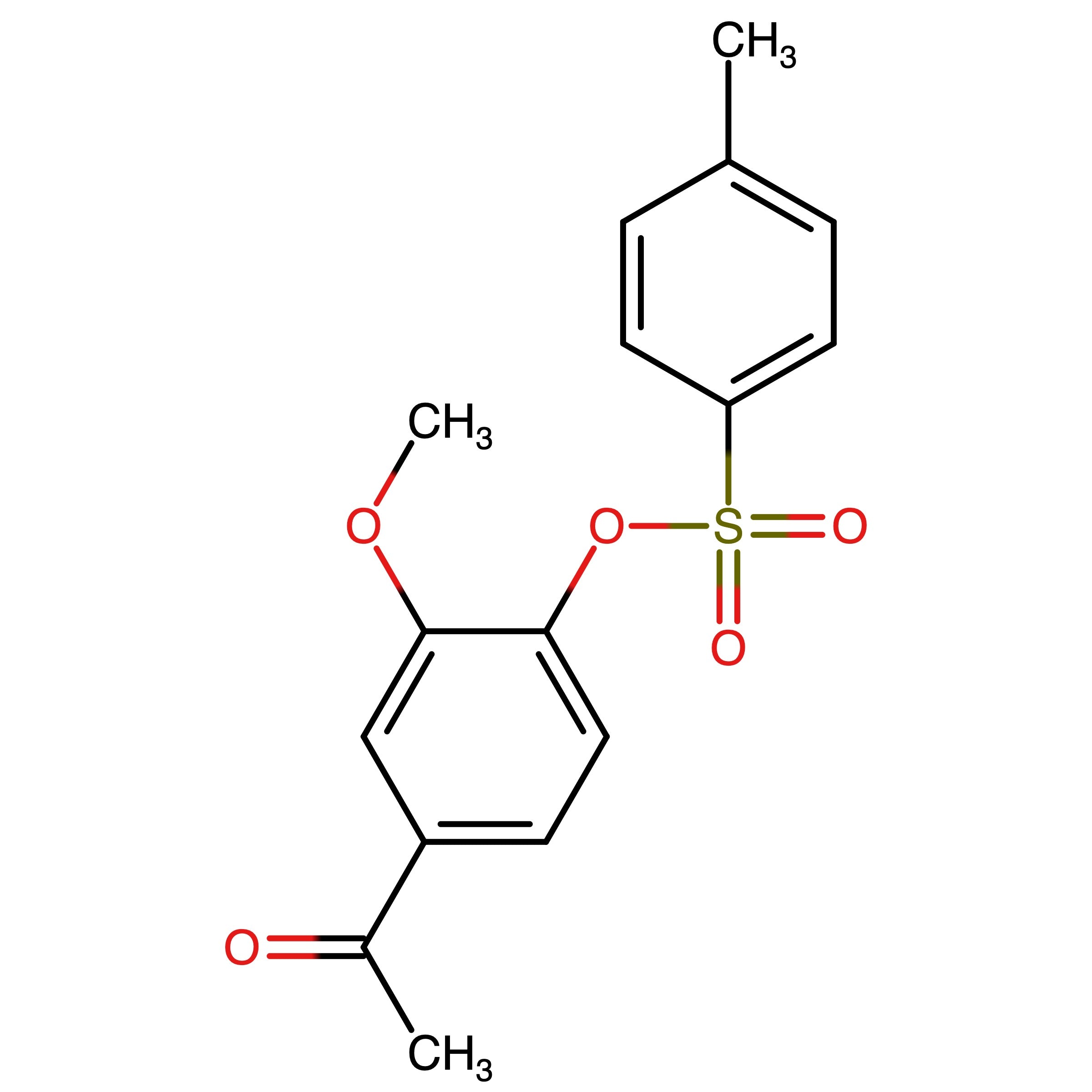 CAS 66338-52-1 | Toluene-4-sulfonic acid 4-acetyl-2-methoxy-phenyl ester
