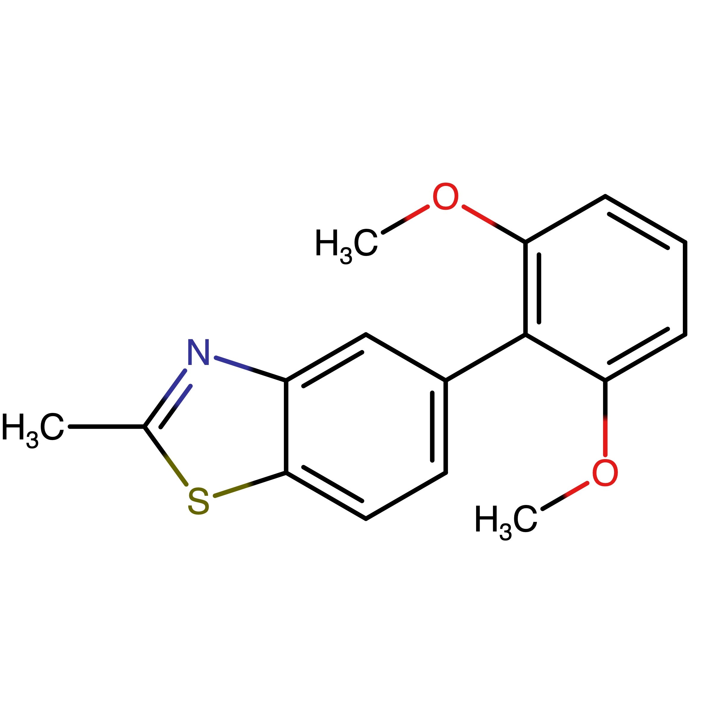 CAS 611235-55-3 | 5-(2,6-Dimethoxyphenyl)-2-methylbenzothiazole