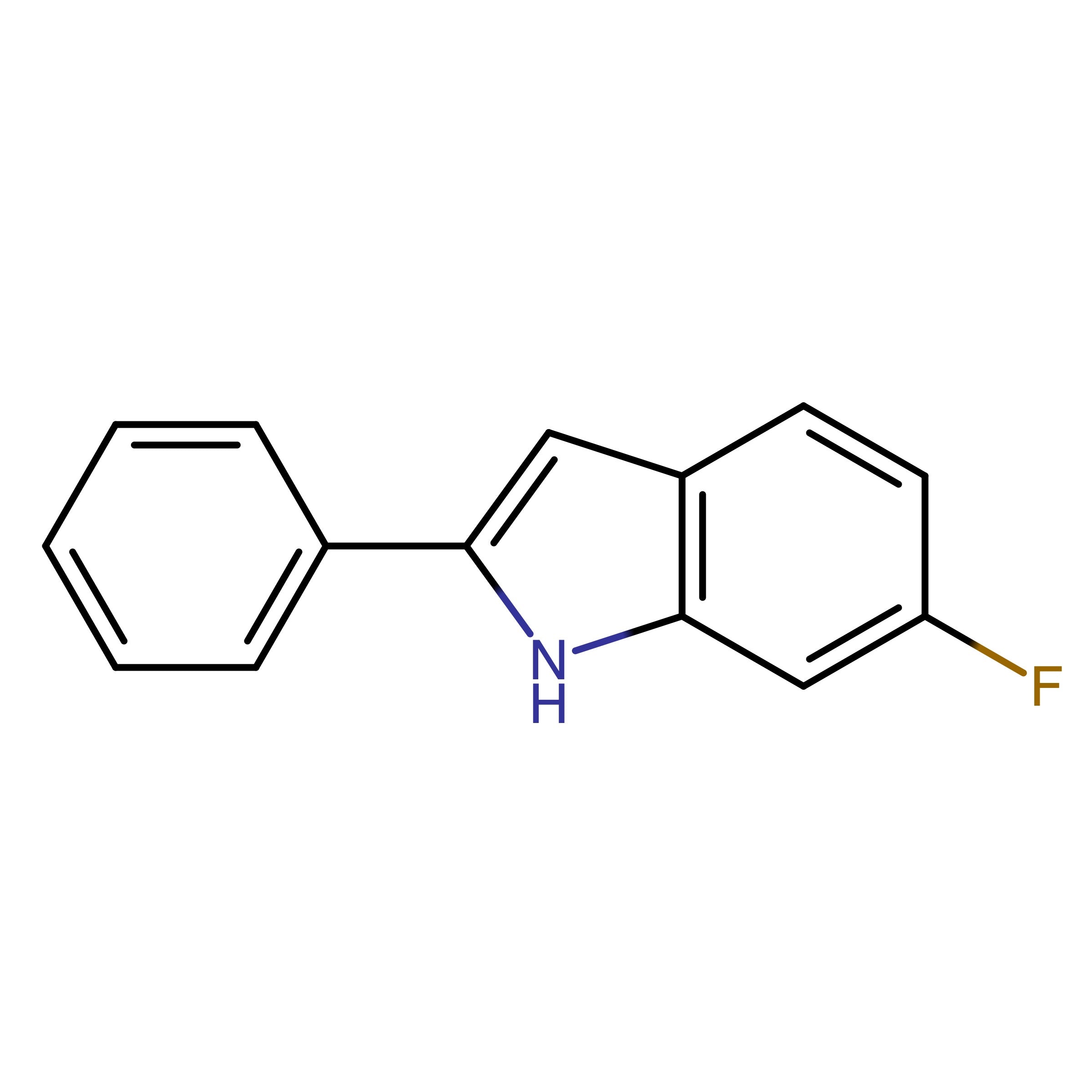 CAS 255724-72-2 | 6-Fluoro-2-phenyl-1H-indole | MFCD11110516