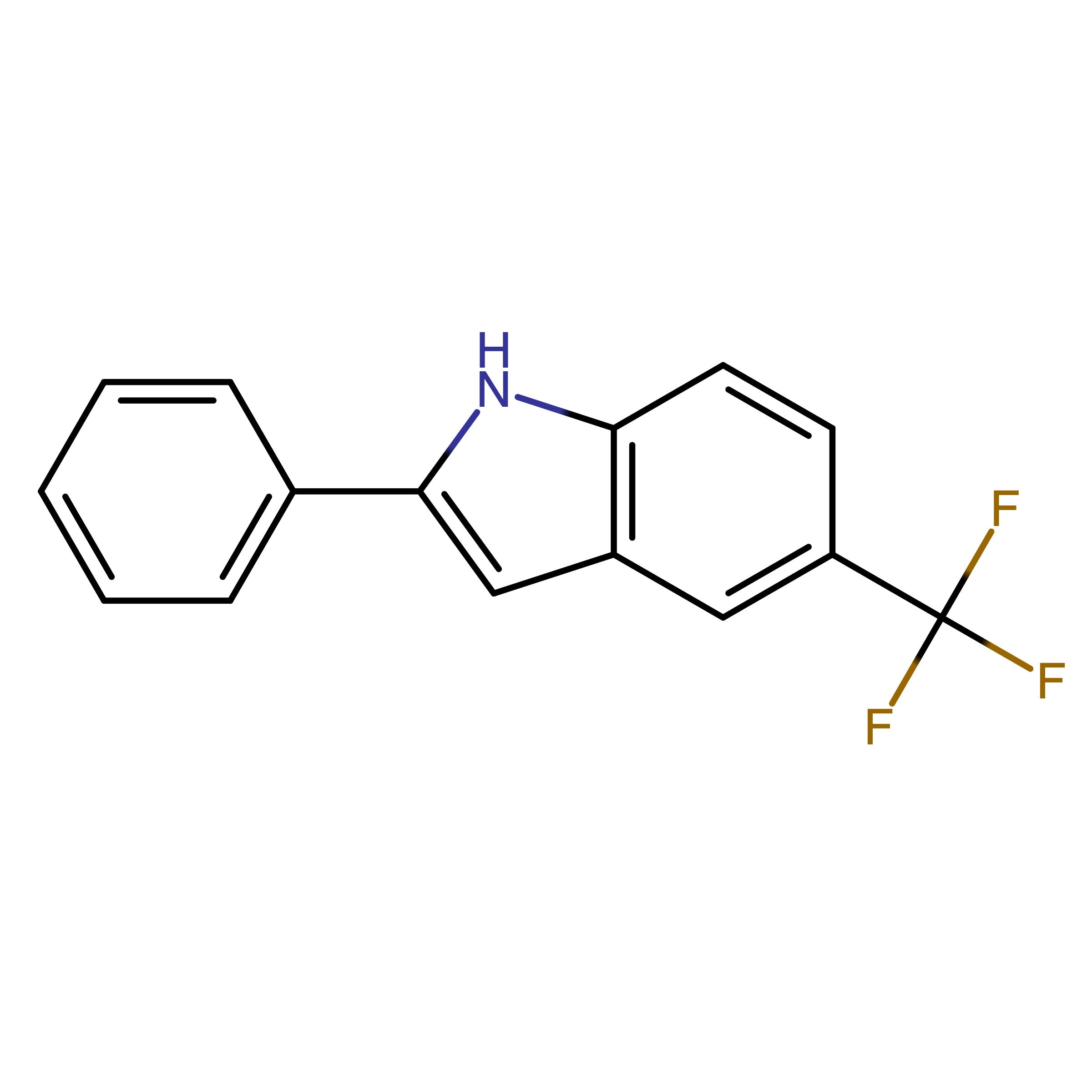 CAS 491601-38-8 | 2-Phenyl-5-(trifluoromethyl)-1H-indole