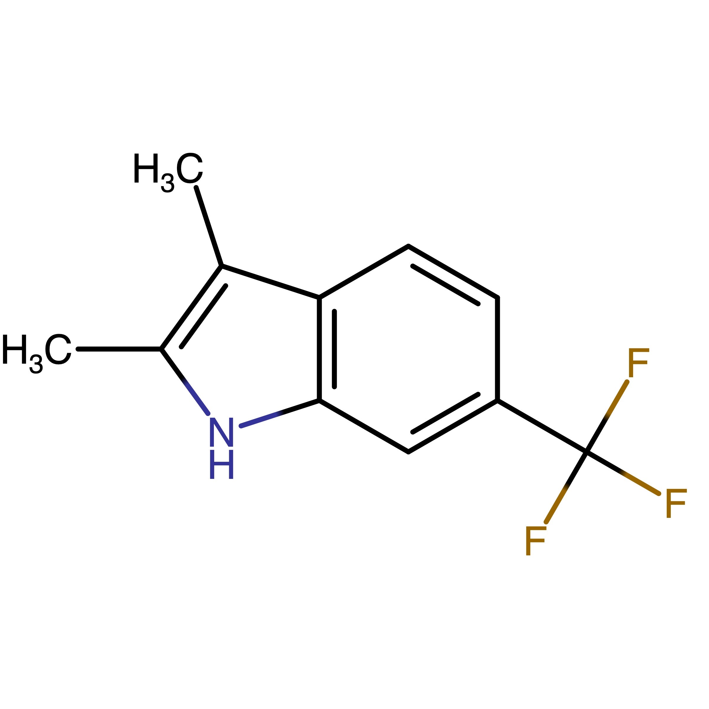 CAS 81558-20-5 | 2,3-Dimethyl-6-trifluoromethyl-1H-indole