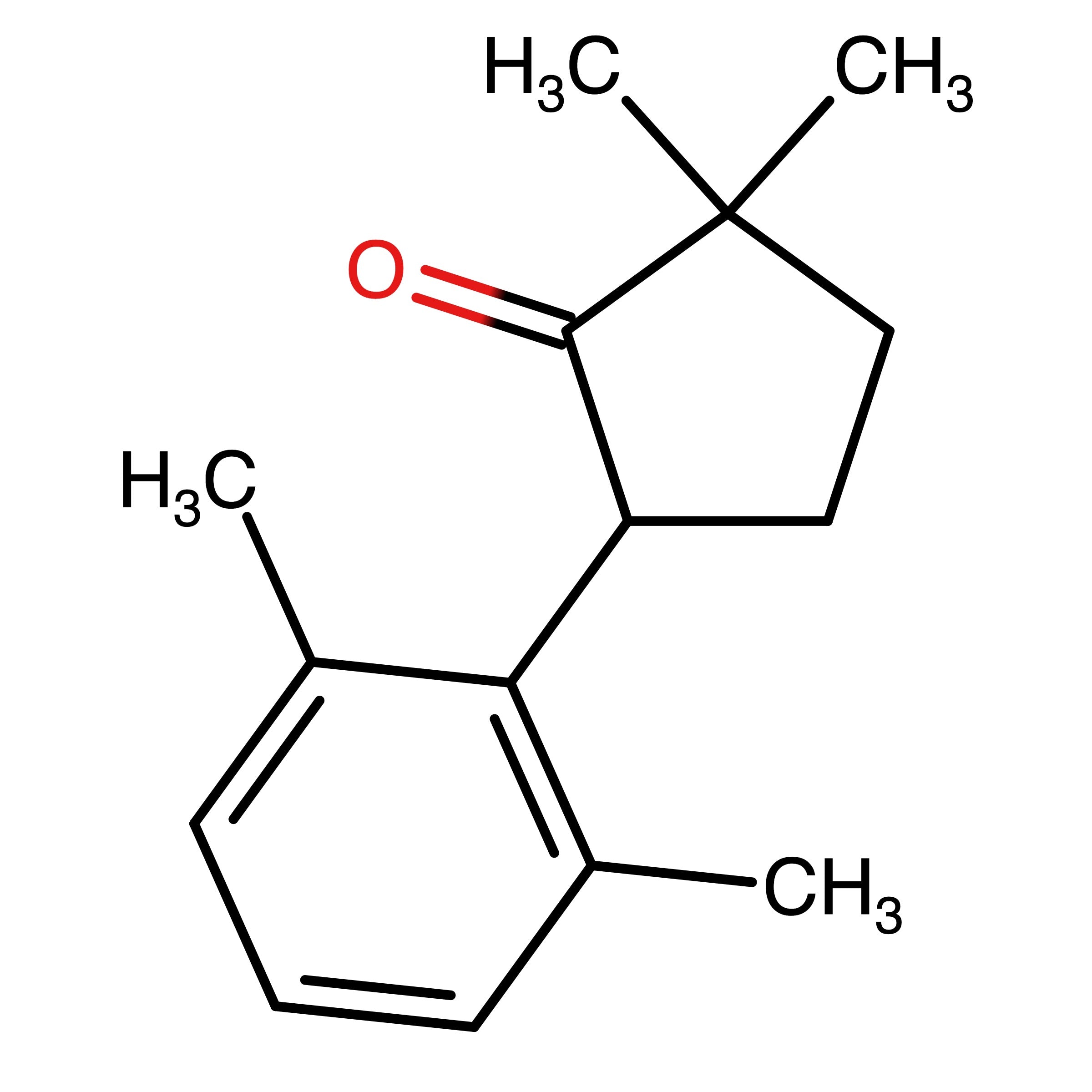 CAS 255836-59-0 | 2,2-Dimethyl-5-(2,6-dimethylphenyl)cyclopentanone