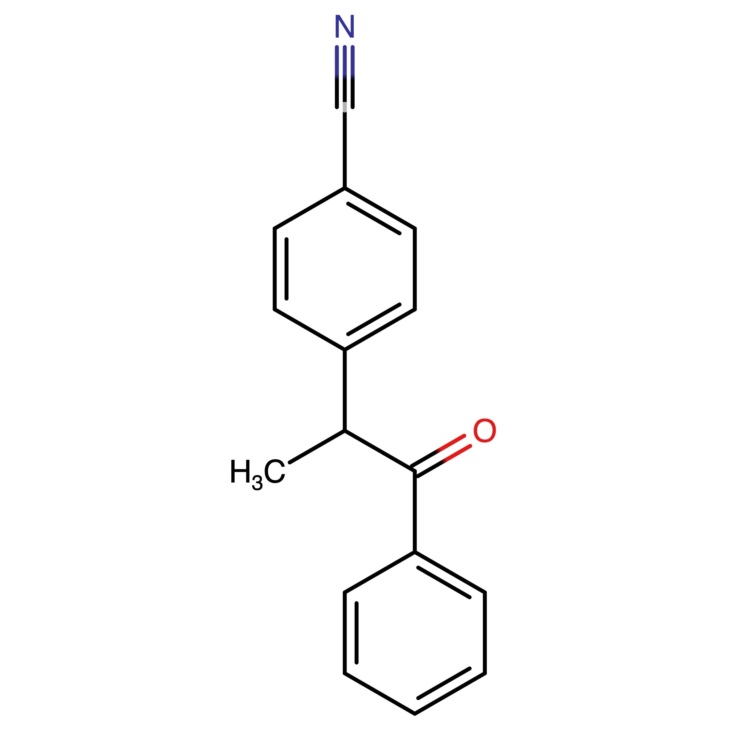 CAS 255836-43-2 | 4-(1-Oxo-1-phenylpropan-2-yl)benzonitrile