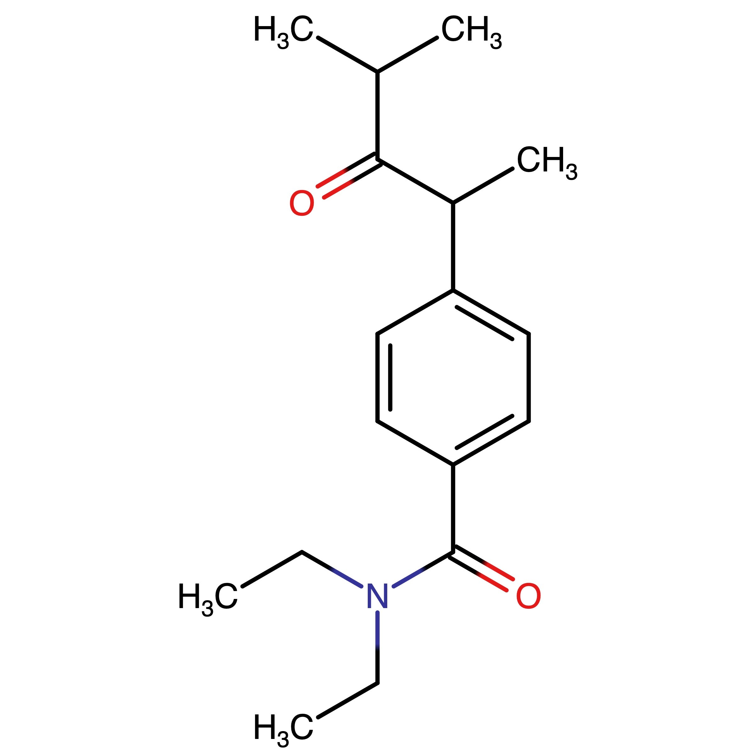 CAS 261919-91-9 | 2-(4-N,N-Diethylcarbamoylphenyl)-4-methyl-3-pentanone
