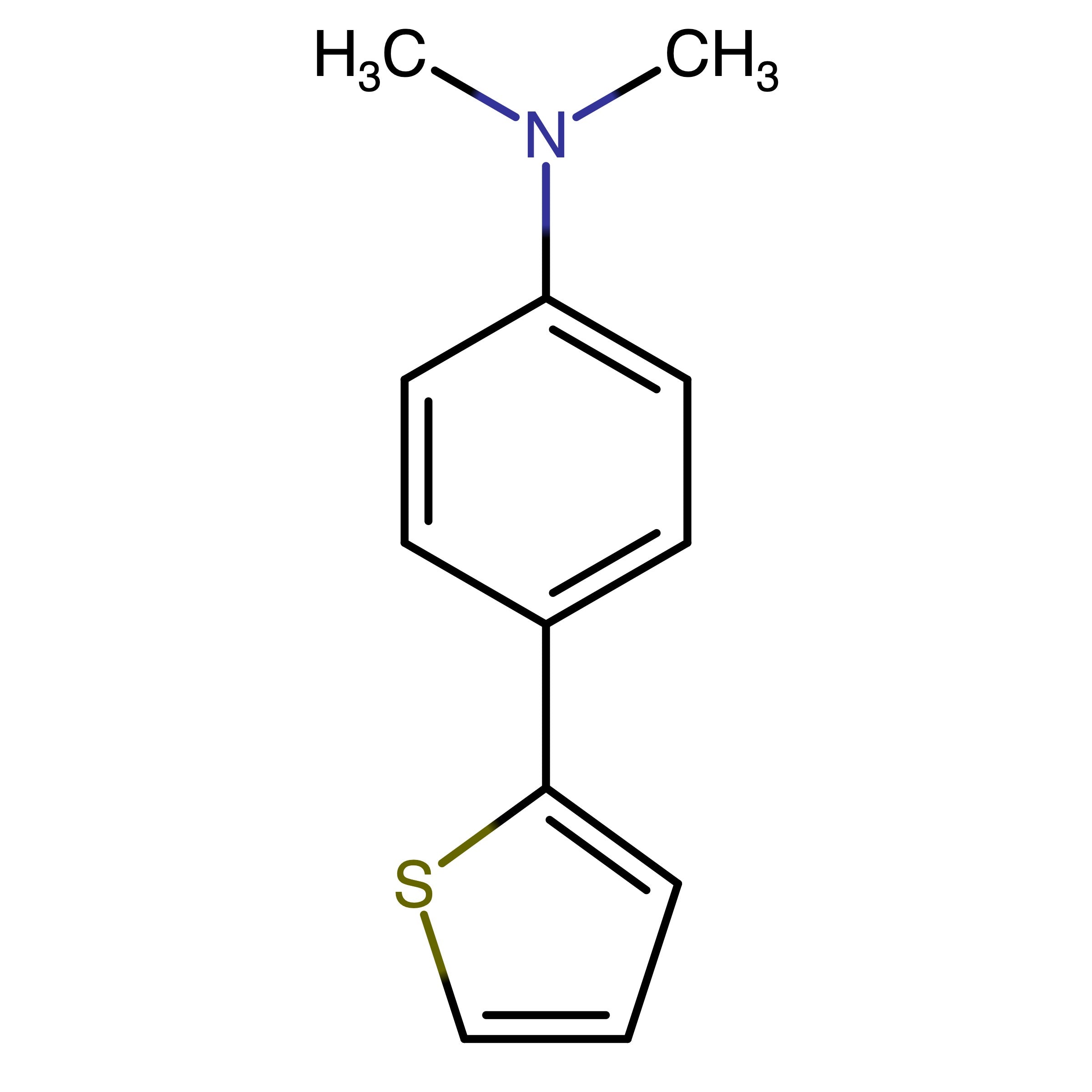 CAS 88613-62-1 | 1-N,N-Dimethylamino-4-(2-thienyl)benzene | MFCD28661781