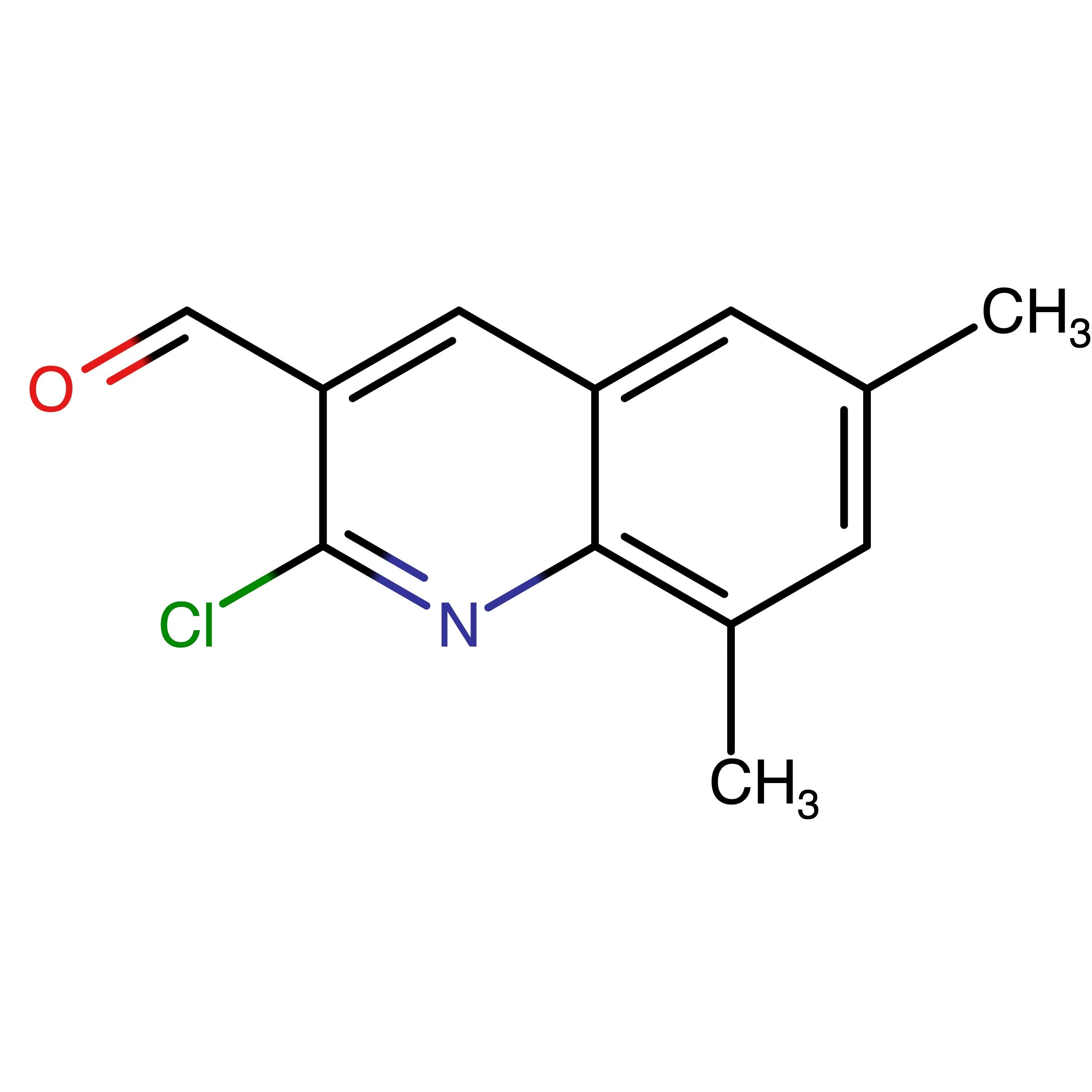 CAS 73568-31-7 | 2-Chloro-6,8-dimethyl-3-quinolinecarboxaldehyde | MFCD02227044