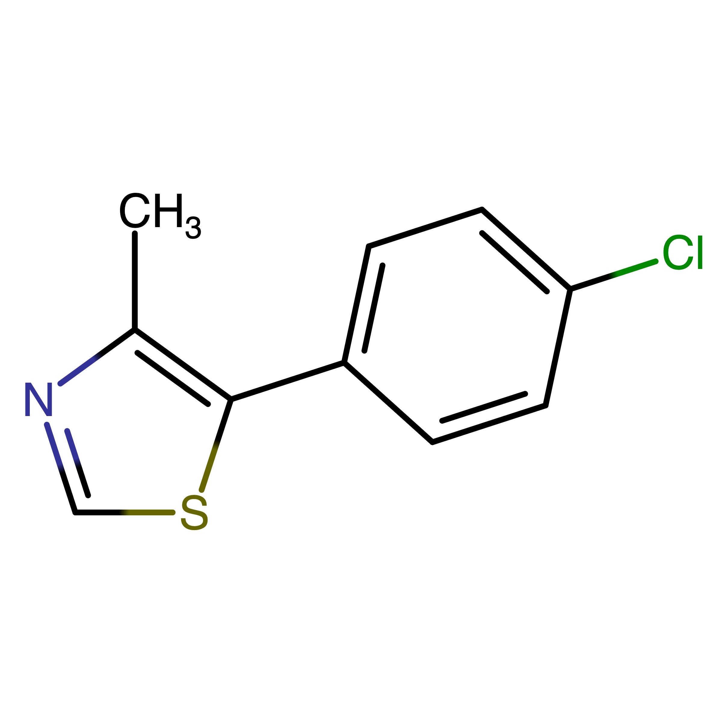 CAS 1127217-94-0 | 5-(4-Chlorophenyl)-4-methyl-1,3-thiazole | MFCD19349999