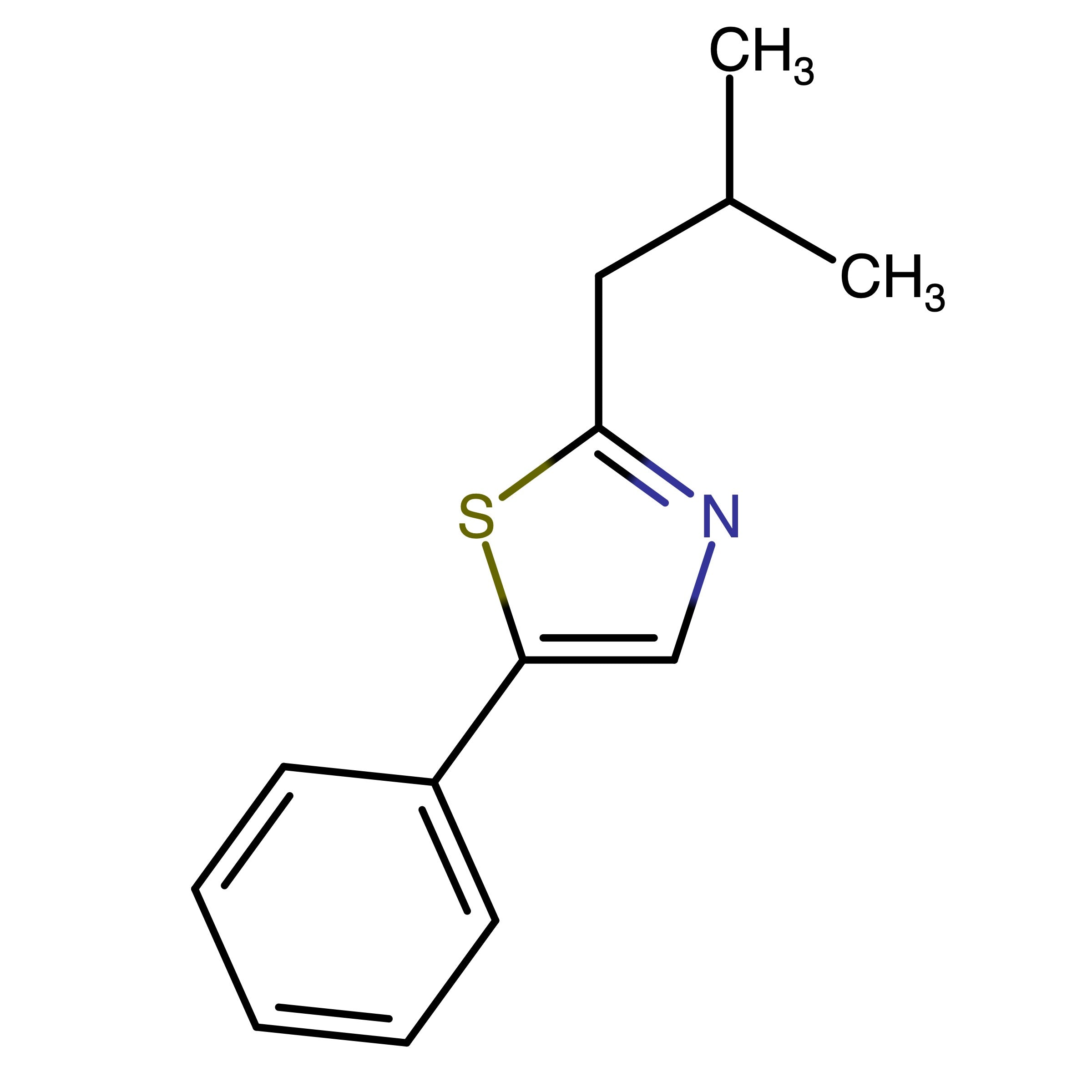 CAS 600732-10-3 | 2-(2-Methylpropyl)-5-phenyl-1,3-thiazole