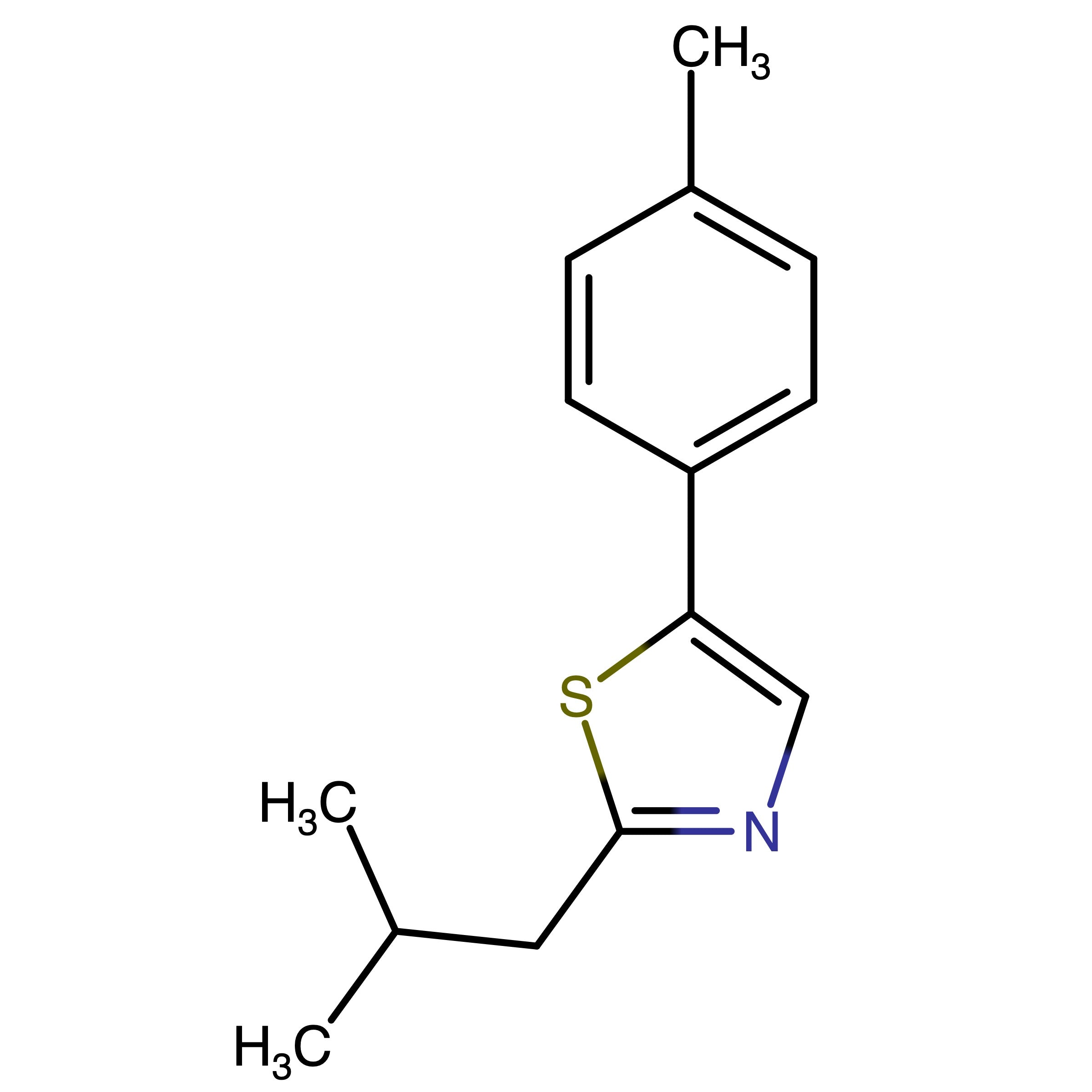 CAS 1127218-00-1 | 2-(Iso-butyl)-5-(p-tolyl)thiazole