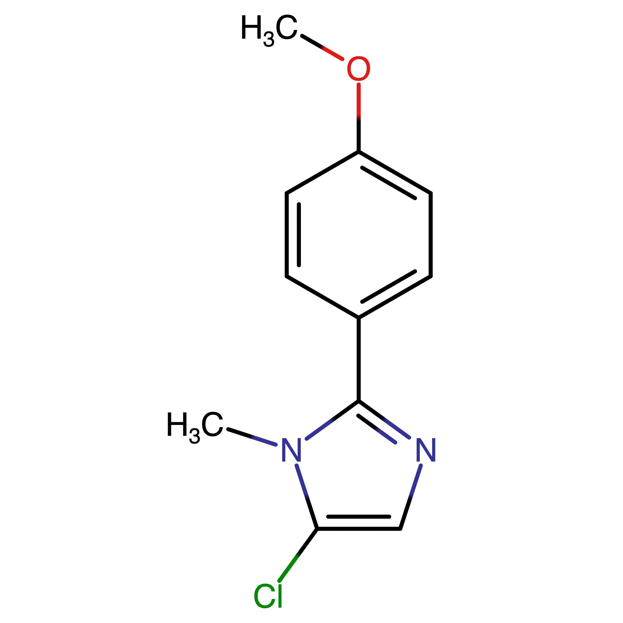 CAS 229643-04-3 | 5-Chloro-1-methyl-2-(4-methoxyphenyl)imidazole
