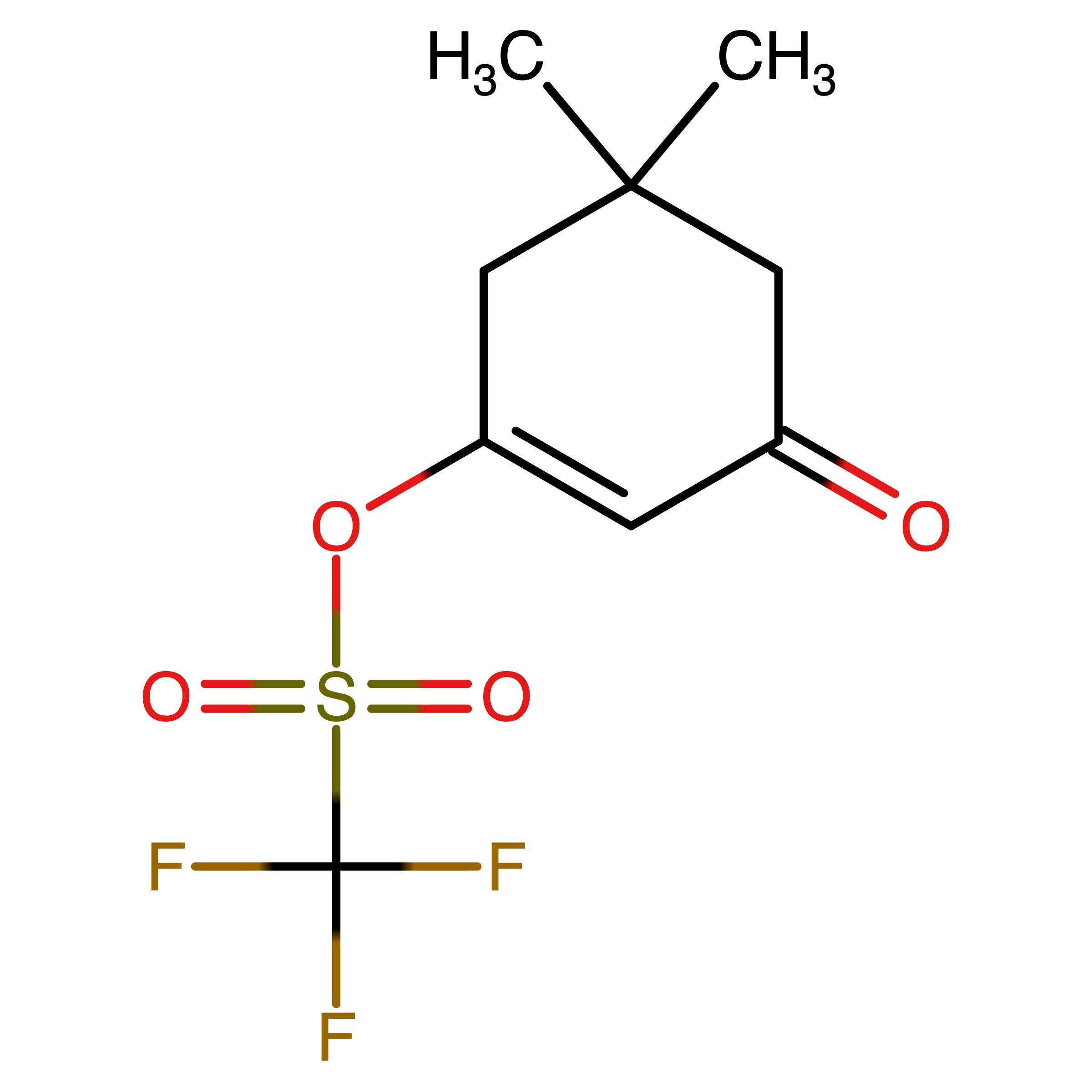CAS 76881-19-1 | 5,5-Dimethyl-3-trifluoromethylsulfonyloxycyclohex-2-en-1-one