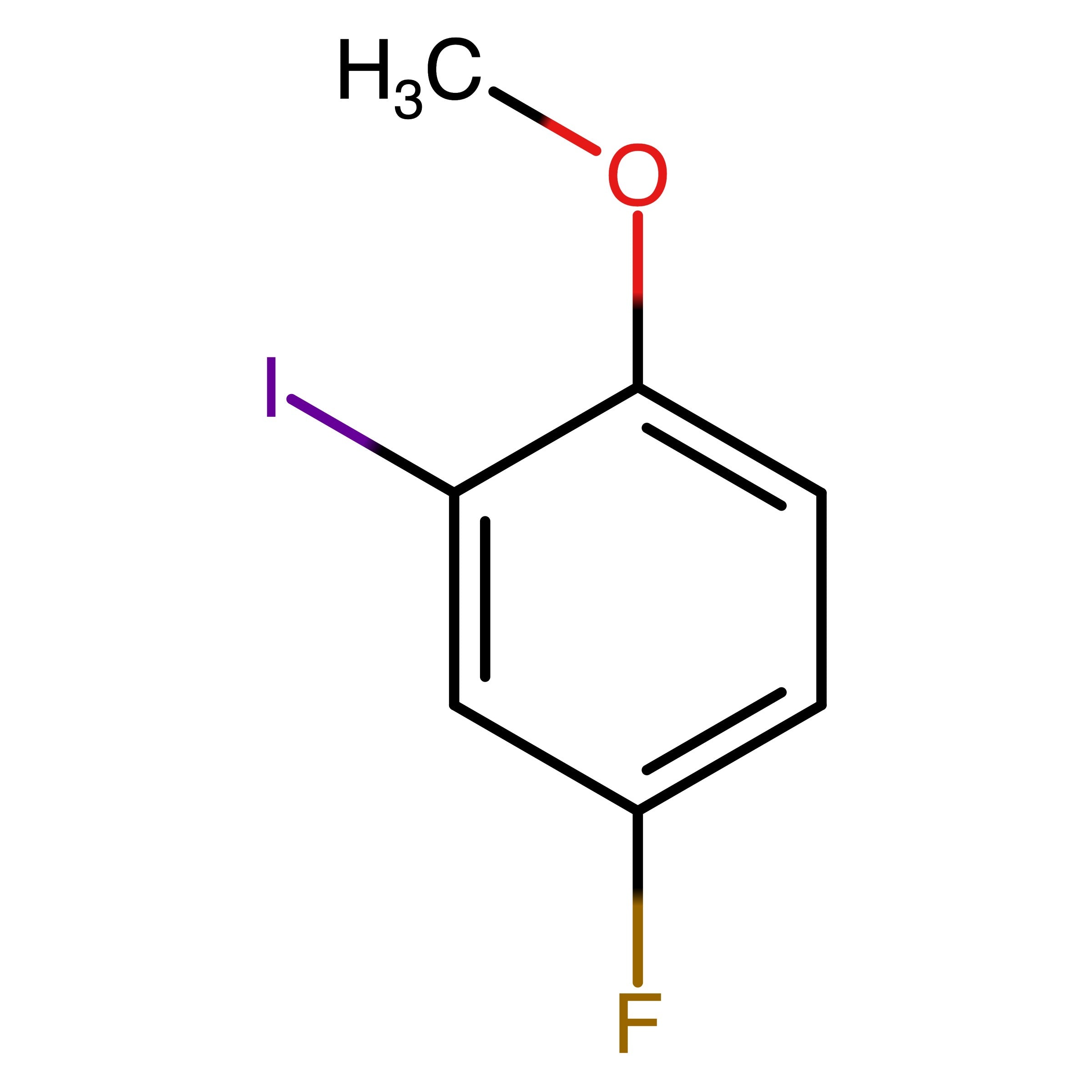 CAS 3824-22-4 | 4-Fluoro-2-Iodo-1-methoxybenzene | MFCD00464332