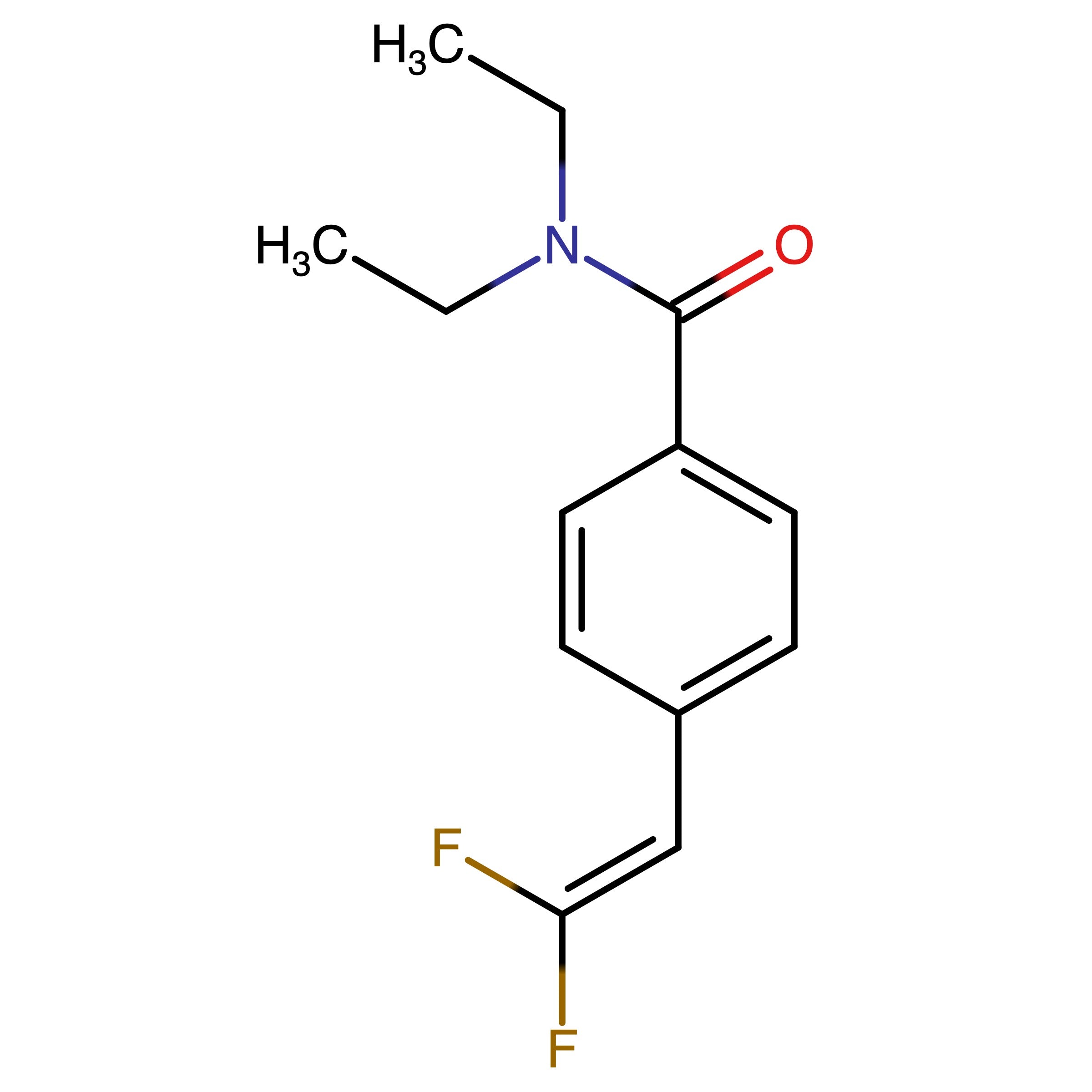 CAS 2130860-34-1 | N,N-Diethyl-4-(2,2-difluorovinyl)benzamide