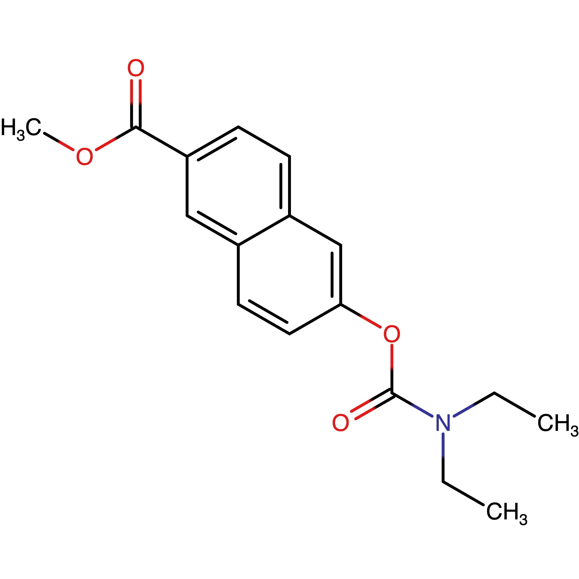 CAS 1201593-94-3 | Methyl 6-((diethylcarbamoyl)oxy)-2-naphthoate