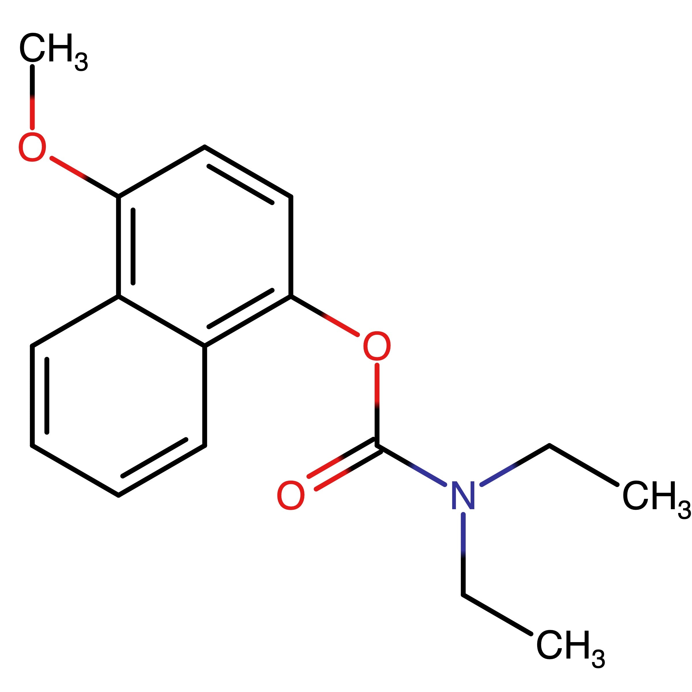 CAS 1201594-02-6 | 4-Methoxynaphthalen-1-yl diethylcarbamate