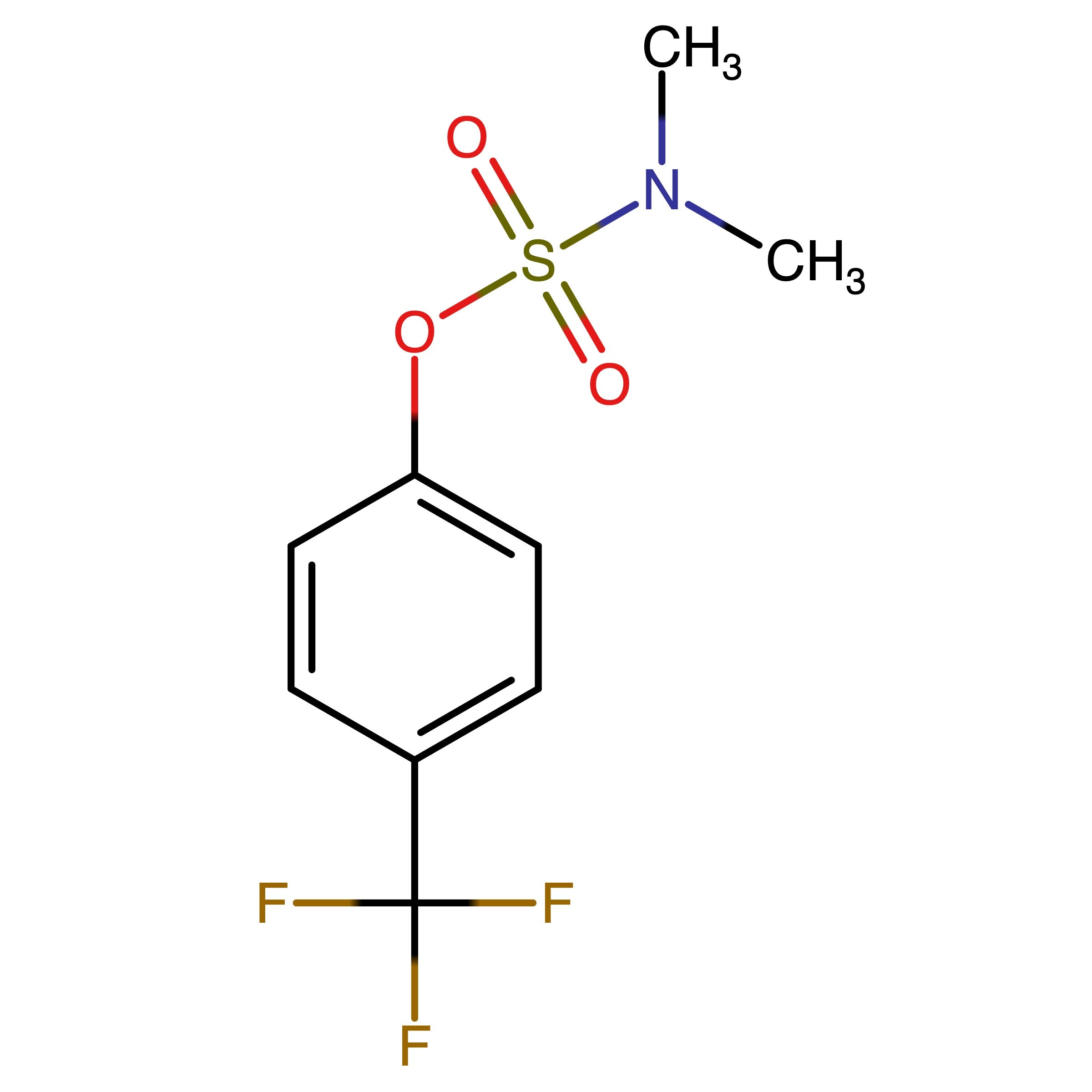 CAS 1201594-37-7 | (4-[Trifluoromethyl]phenyl) N,N-dimethylsulfamate