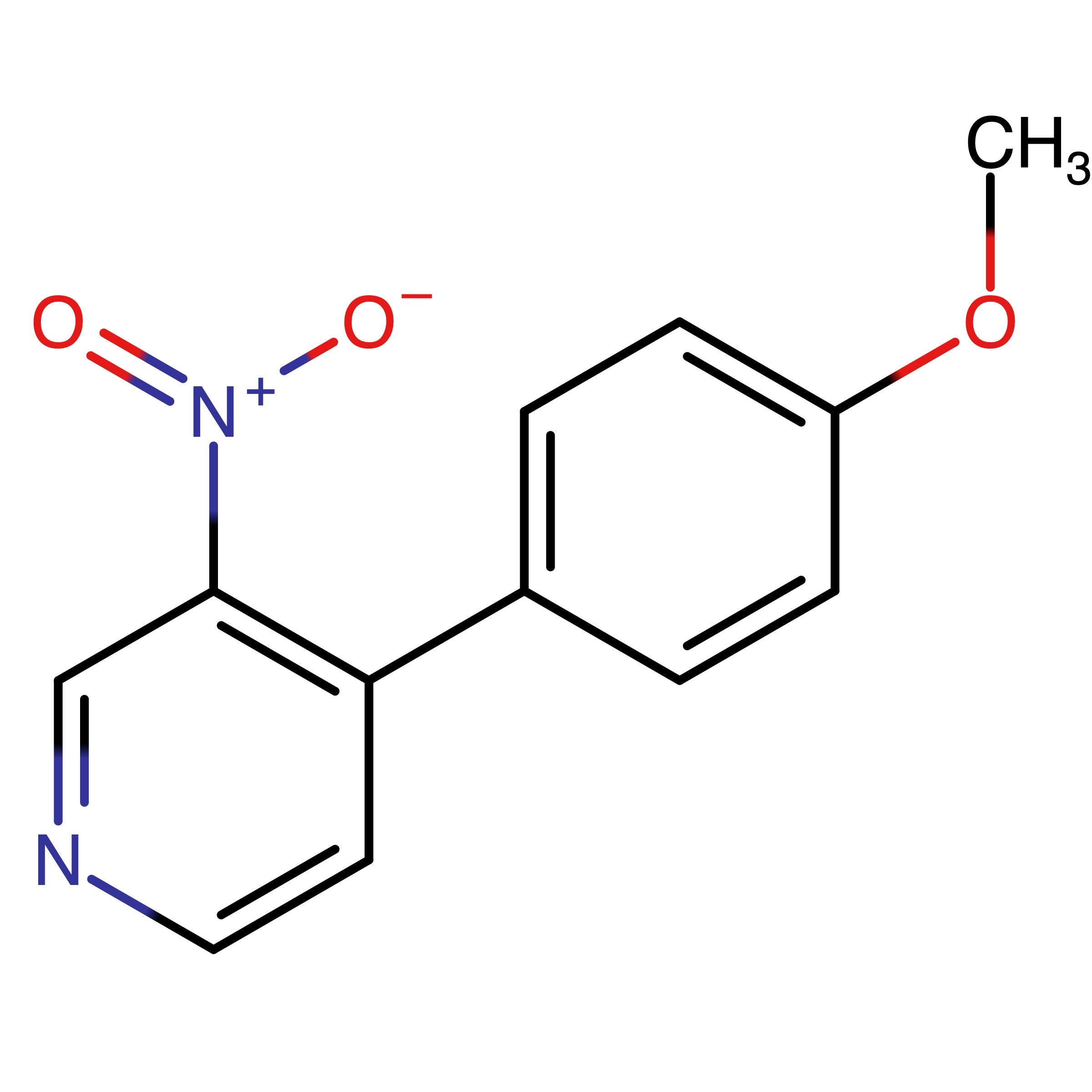 CAS 227473-79-2 | 4-(4-Methoxyphenyl)-3-nitropyridine
