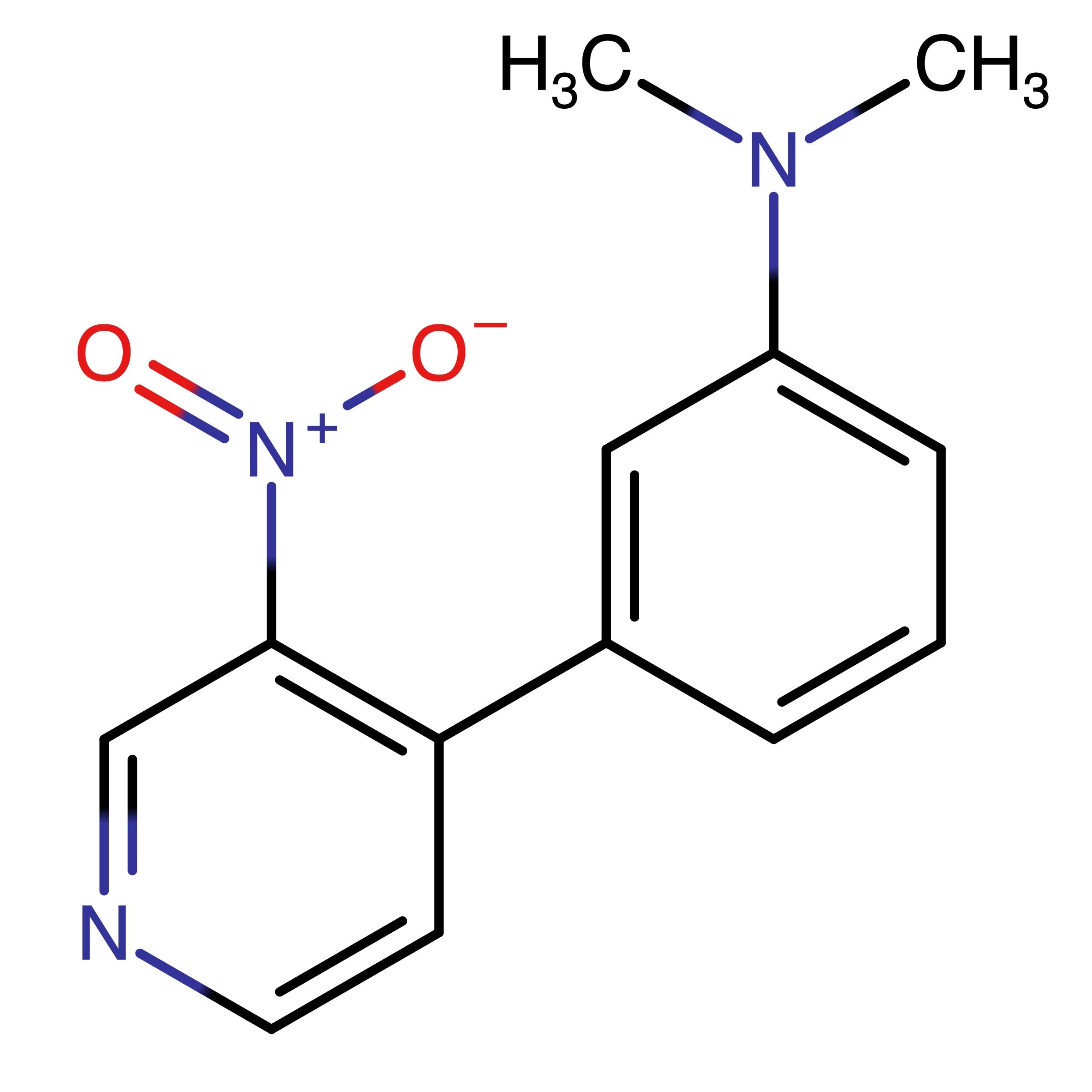 CAS 1335110-49-0 | N,N-Dimethyl-3-(3-nitropyridin-4-yl)aniline