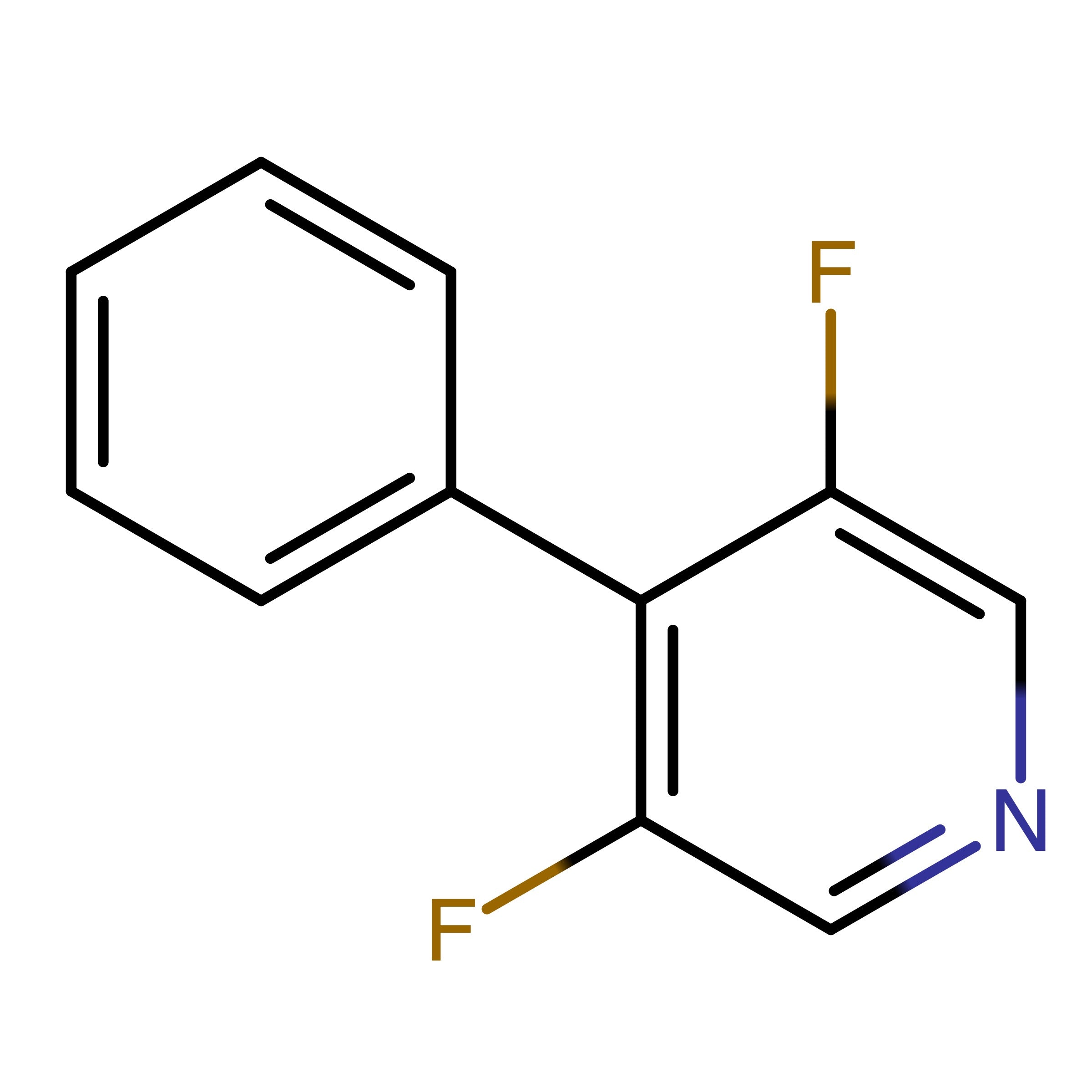 CAS 1214361-80-4 | 3,5-Difluoro-4-phenylpyridine