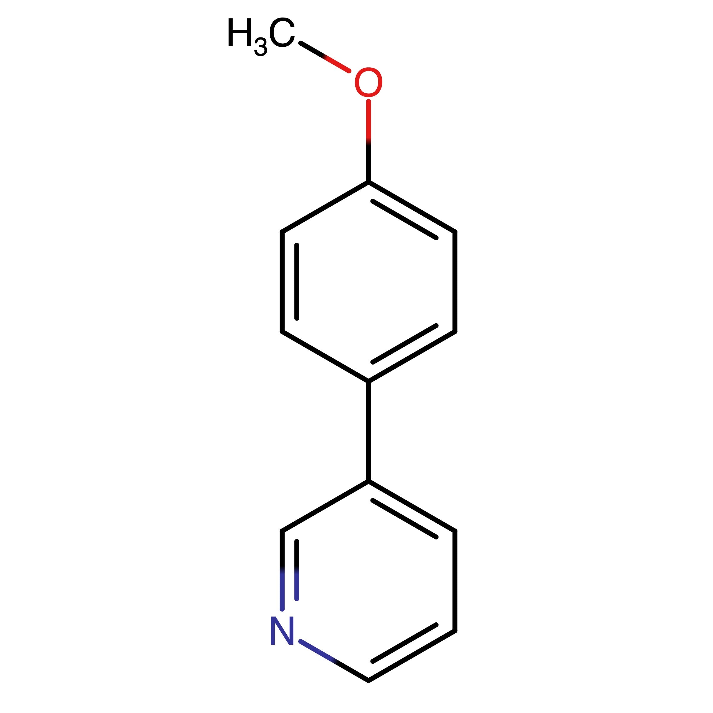 CAS 5958-02-1 | 3-(4-Methoxyphenyl)pyridine | MFCD06801825