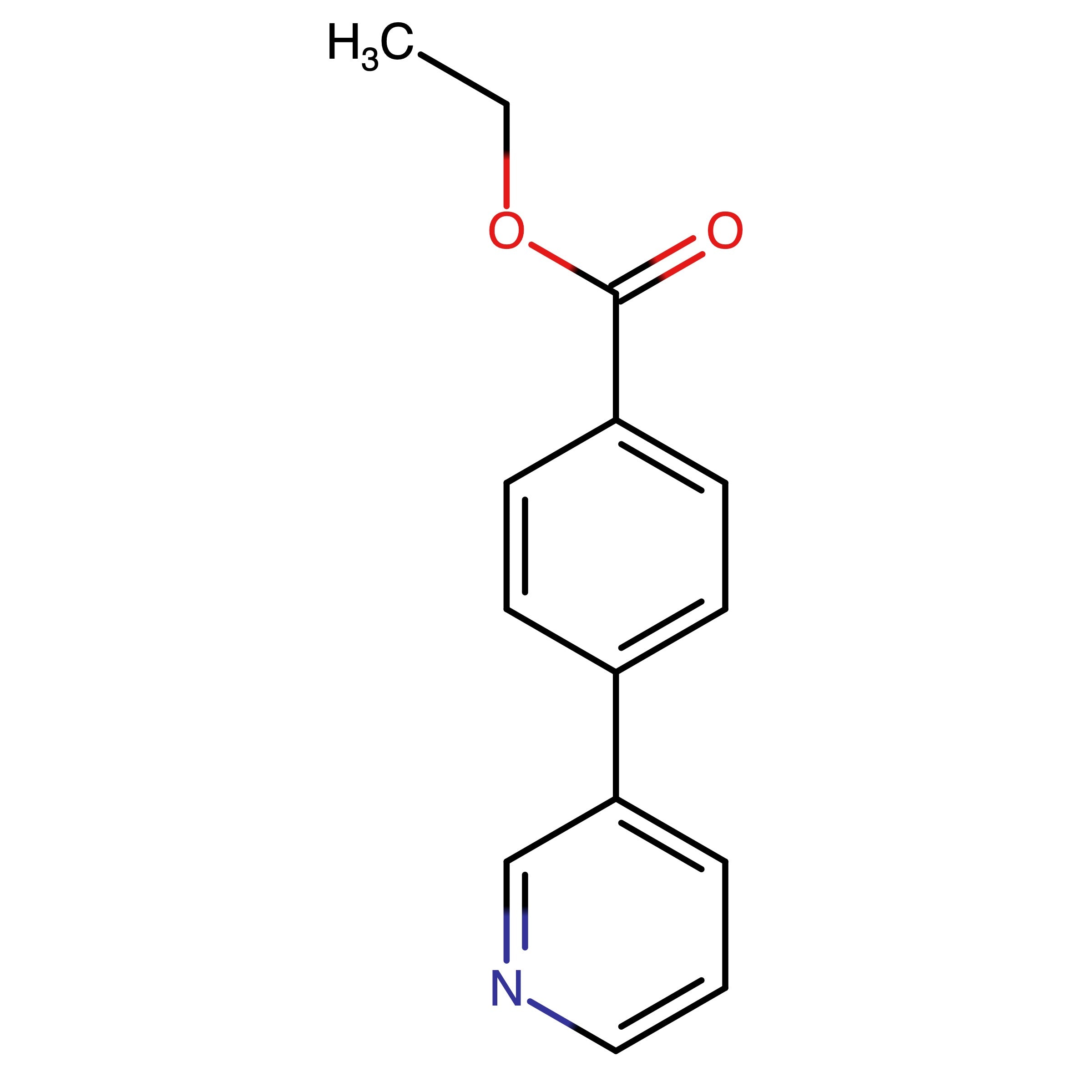 CAS 4385-71-1 | 4-(Pyridin-3-yl)benzoic acid ethyl ester