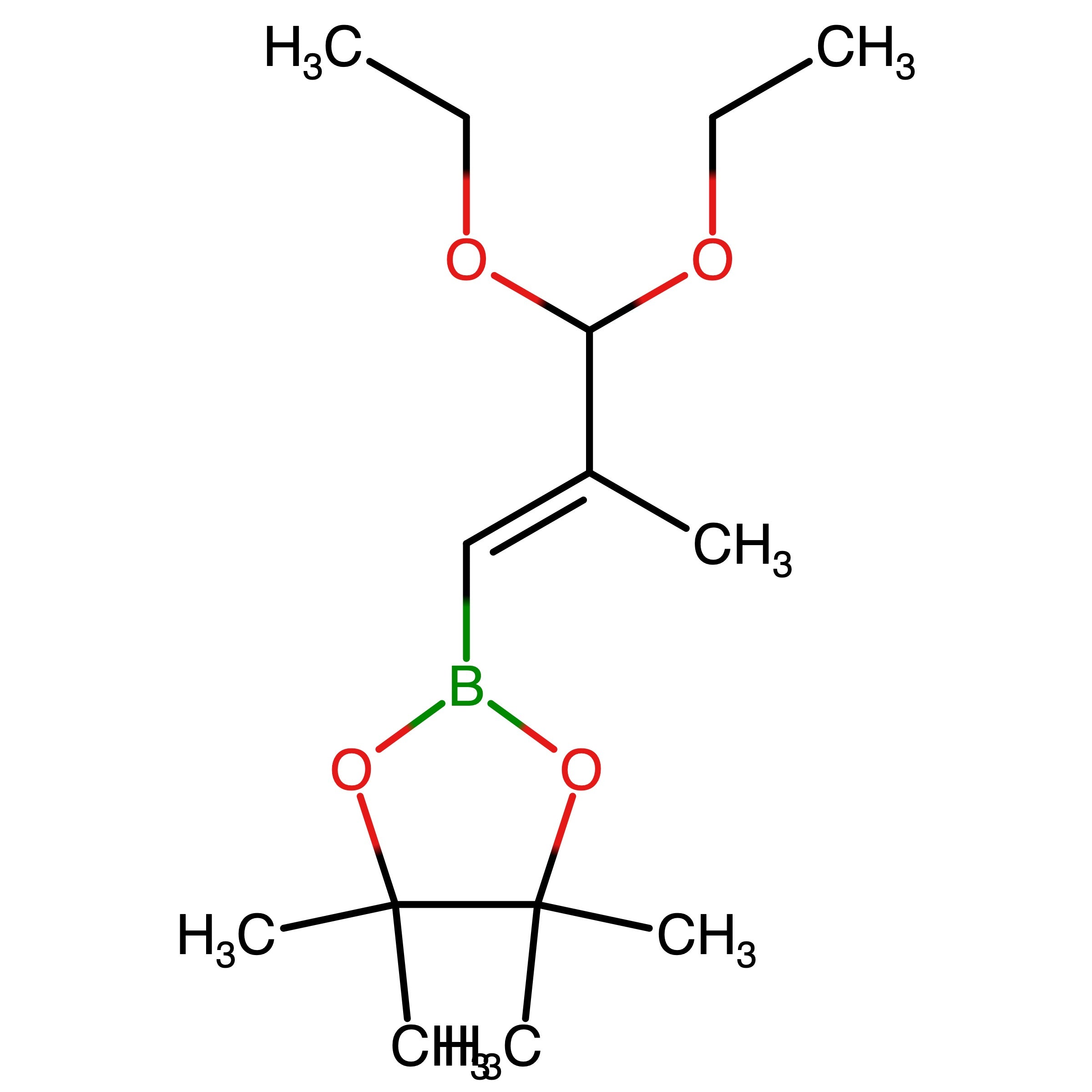CAS 1398771-35-1 | (E)-2-(3,3-Diethoxy-2-methylprop-1-en-1-yl)-4,4,5,5-tetramethyl-1,3,2-dioxaborolane