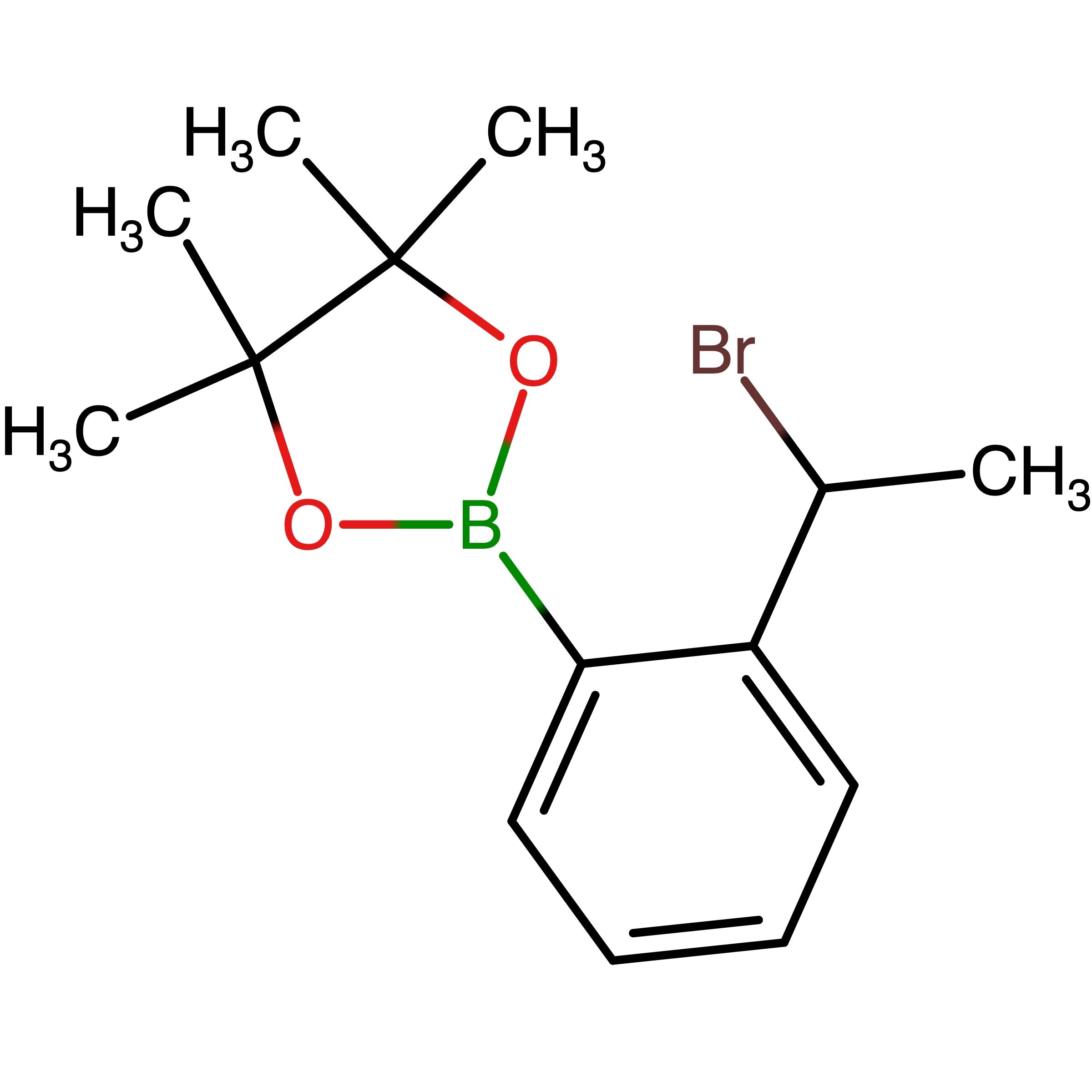 CAS 1400742-82-6 | 2-(2-(1-Bromoethyl)phenyl)-4,4,5,5-tetramethyl-1,3,2-dioxaborolane