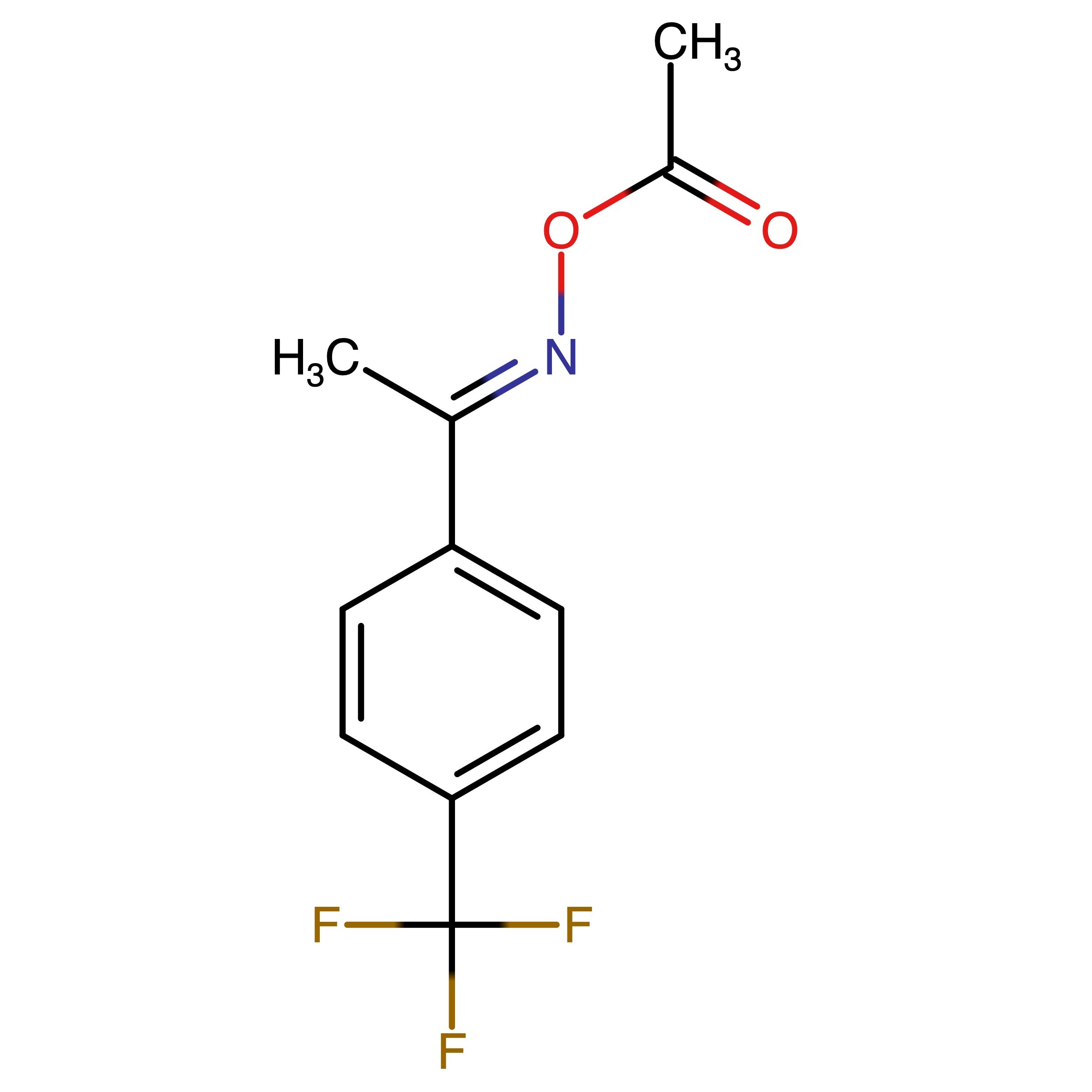 CAS 1257846-21-1 | (E)-1-(4-(Trifluoromethyl)phenyl)ethanone O-acetyl oxime