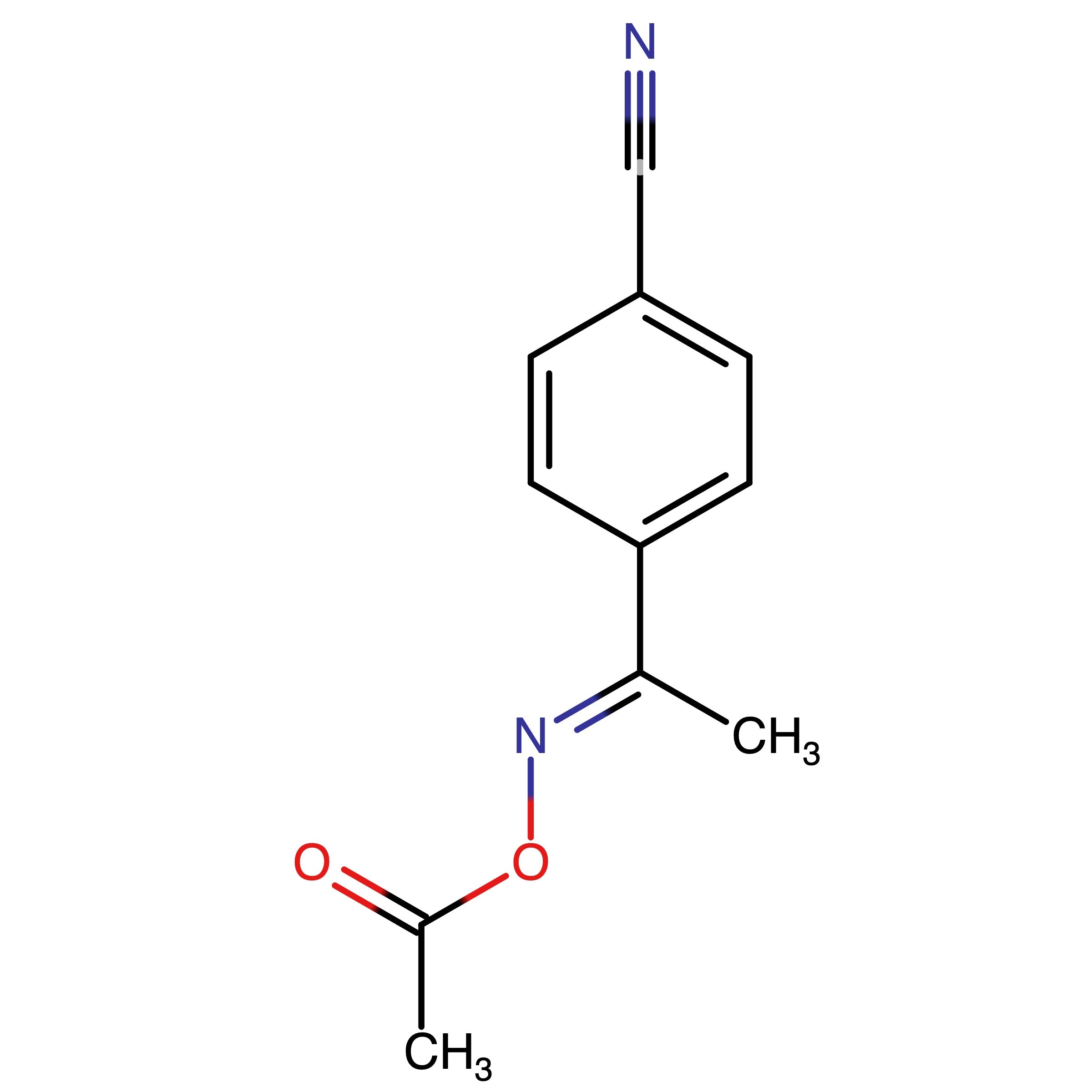 CAS 1426021-82-0 | (E)-4-(1-(Acetoxyimino)ethyl)benzonitrile