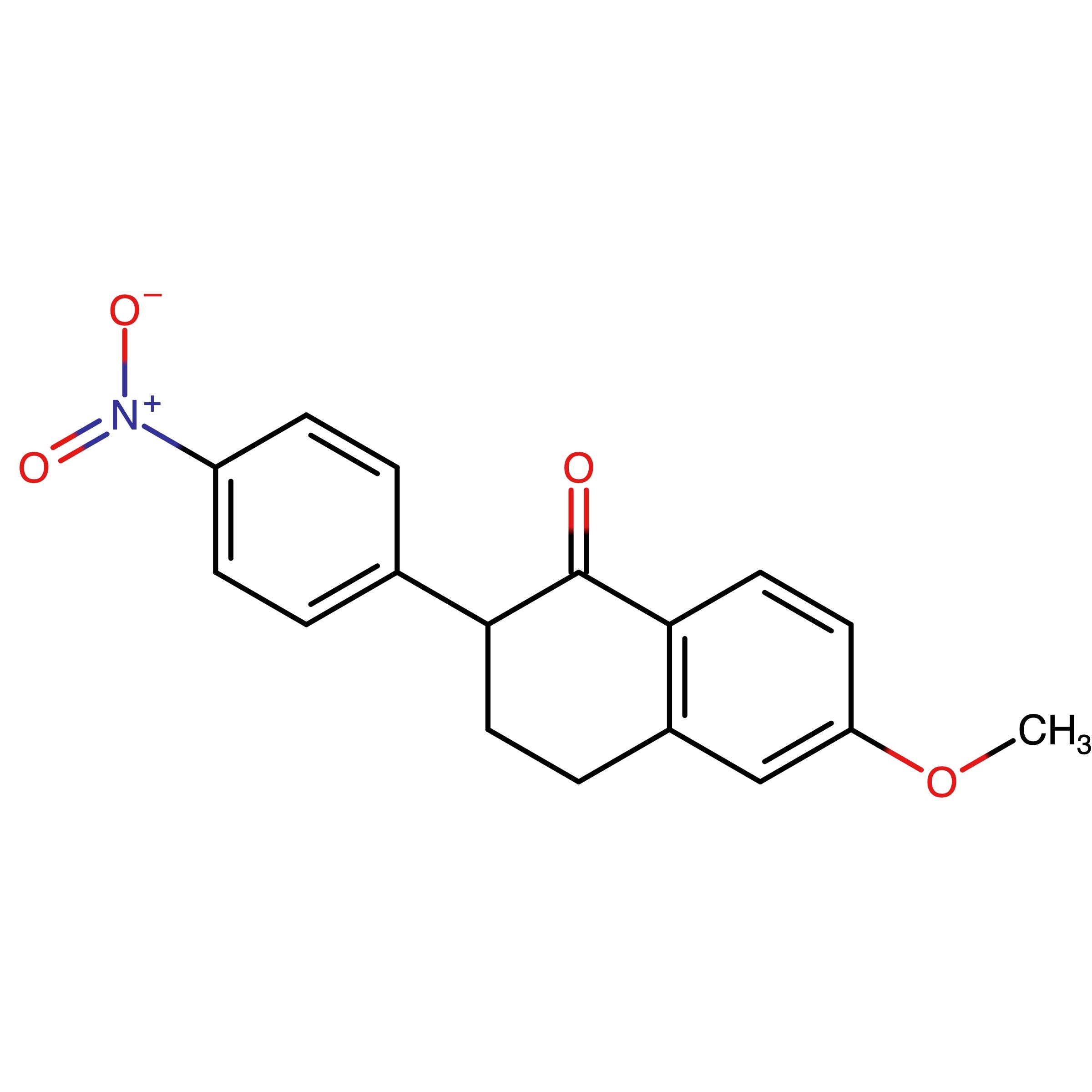 CAS 1451449-50-5 | 6-Methoxy-2-(4-nitrophenyl)-1,2,3,4-tetrahydronaphthalen-1-one