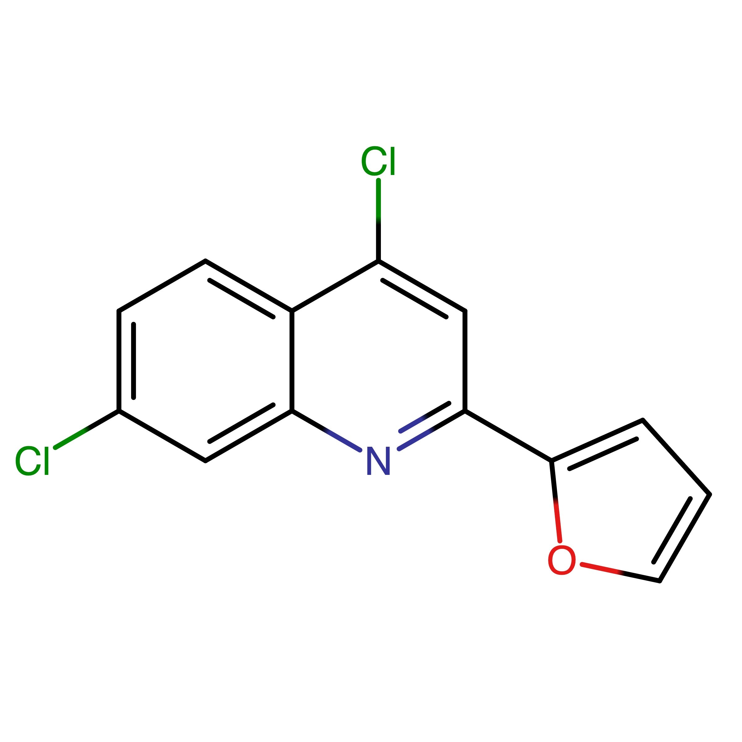CAS 1798799-44-6 | 4,7-Dichloro-2-(2-furyl)quinoline