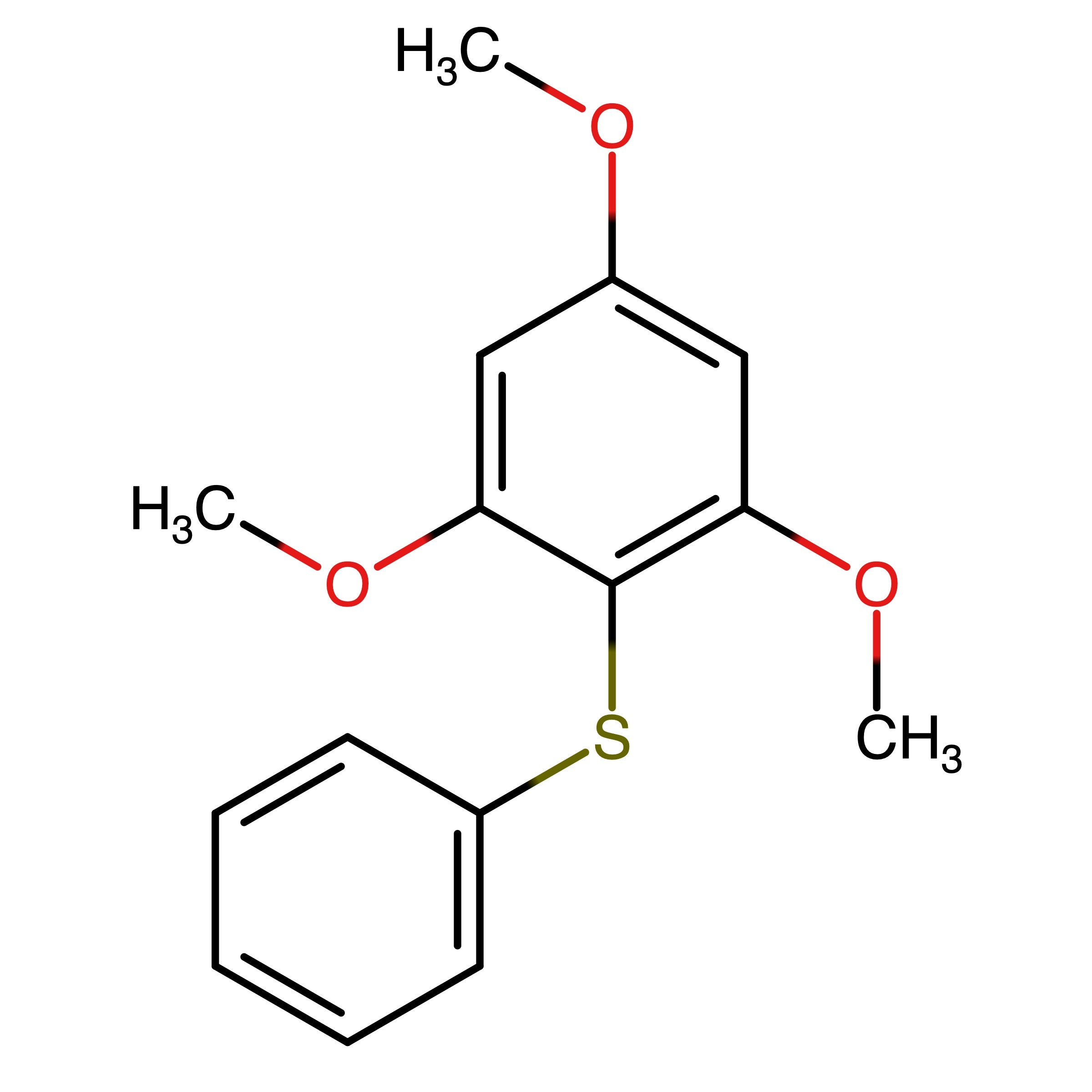 CAS 41280-62-0 | 1,3,5-Trimethoxy-2-(phenylsulfanyl)benzene