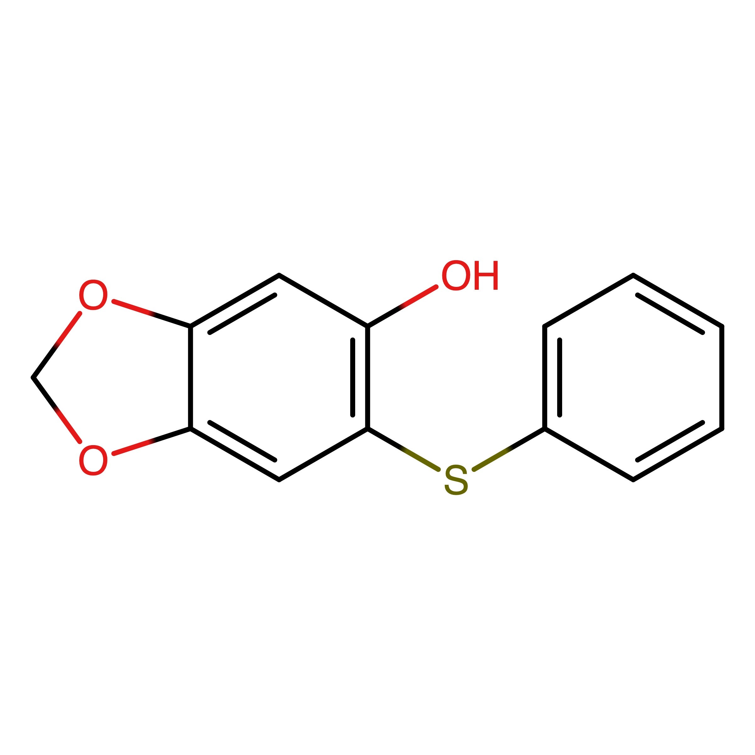 CAS 1802181-21-0 | 6-(Phenylsulfanyl)-2H-1,3-benzodioxol-5-ol