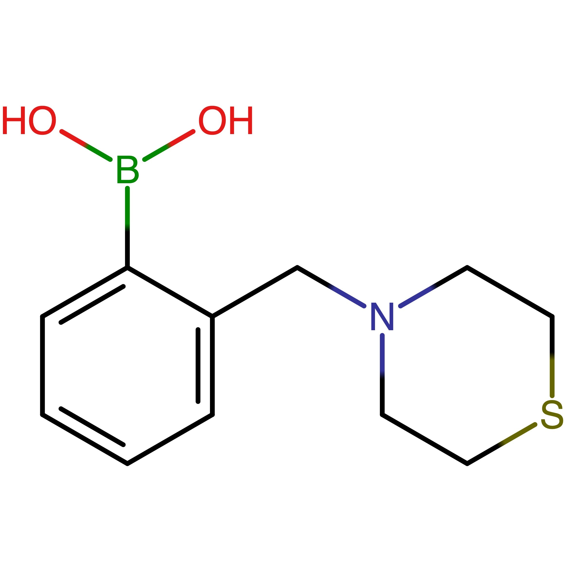 CAS 1158941-47-9 | 2-(Thiomorpholinomethyl)phenylboronic acid | MFCD12025994