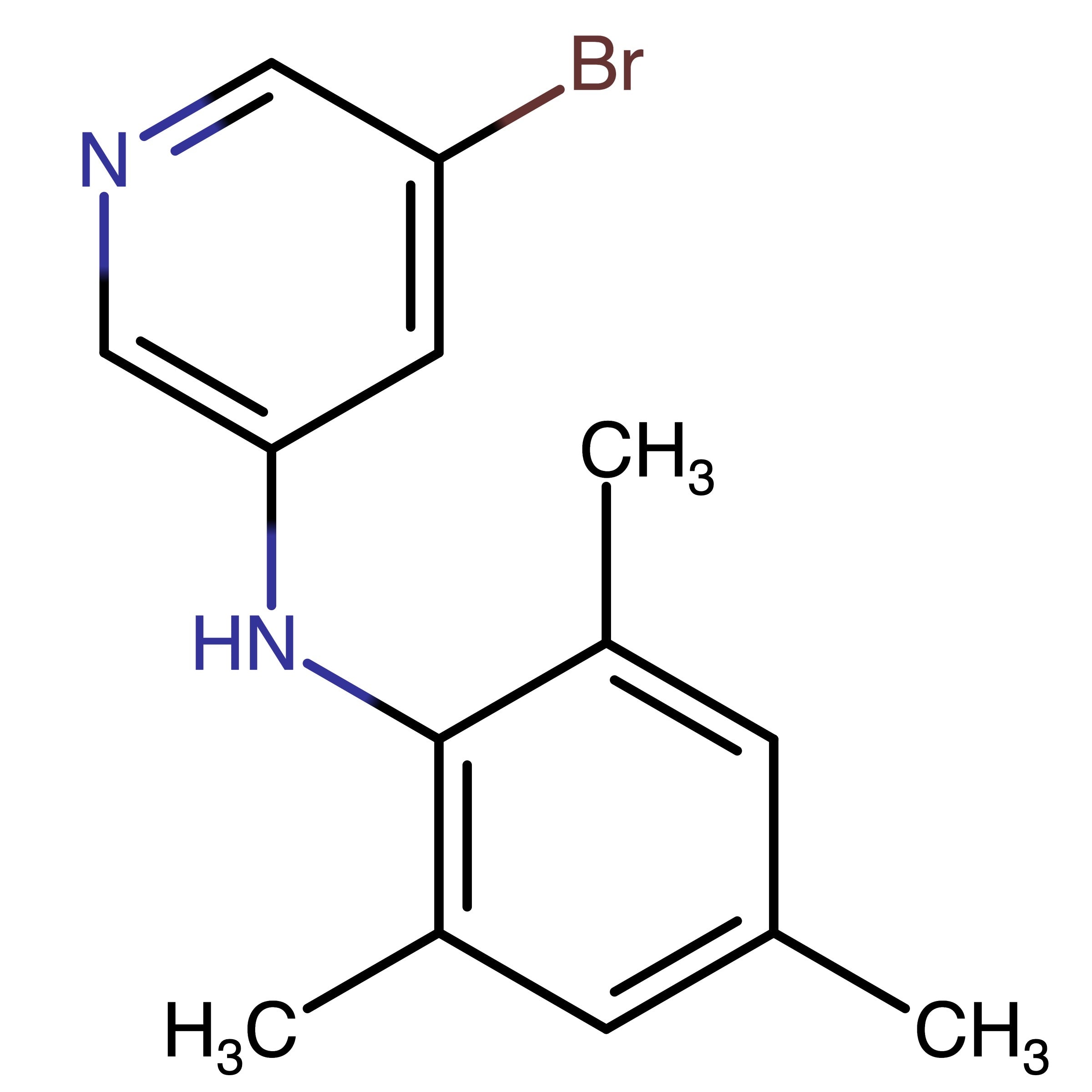 CAS 1807752-96-0 | 5-Bromo-N-mesitylpyridin-3-amine