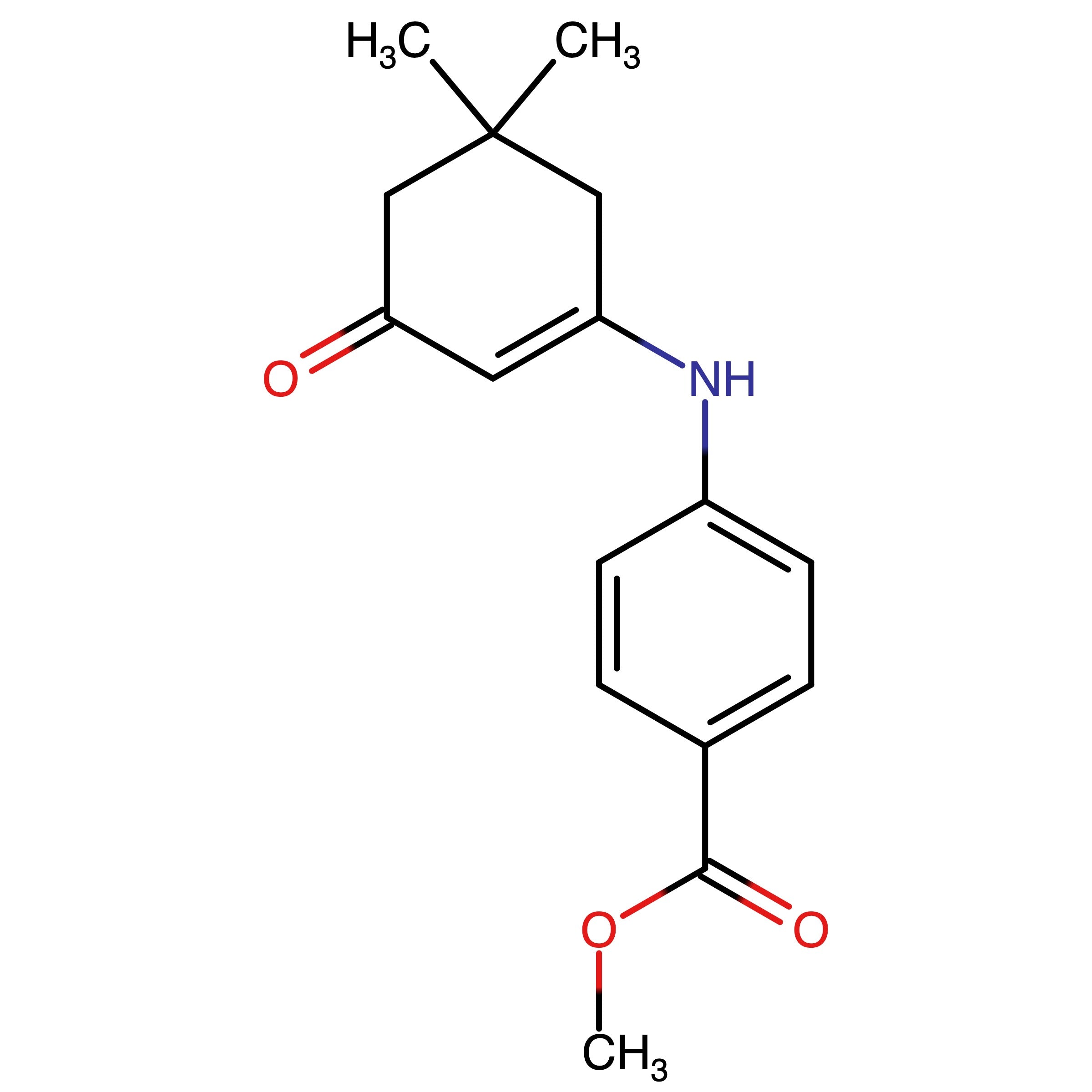 CAS 172984-90-6 | Methyl 4-((5,5-dimethyl-3-oxocyclohex-1-en-1-yl)amino)benzoate