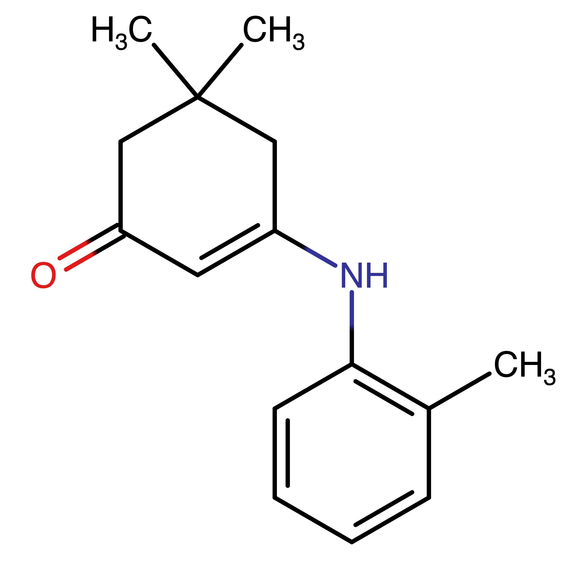 CAS 61997-76-0 | 5,5-Dimethyl-3-(o-tolylamino)cyclohex-2-en-1-one