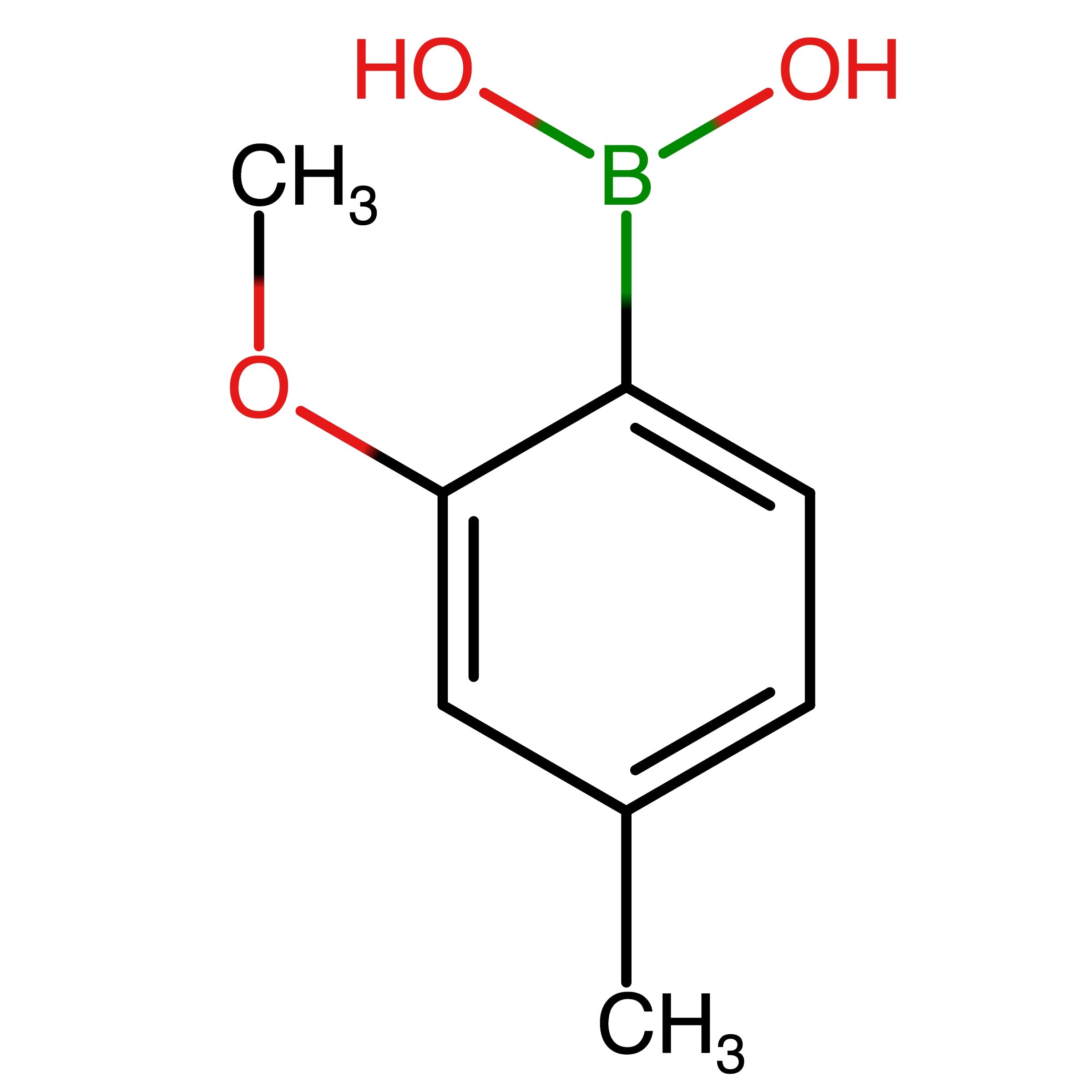 CAS 198211-79-9 | 2-Methoxy-4-methylphenylboronic acid | MFCD18072608