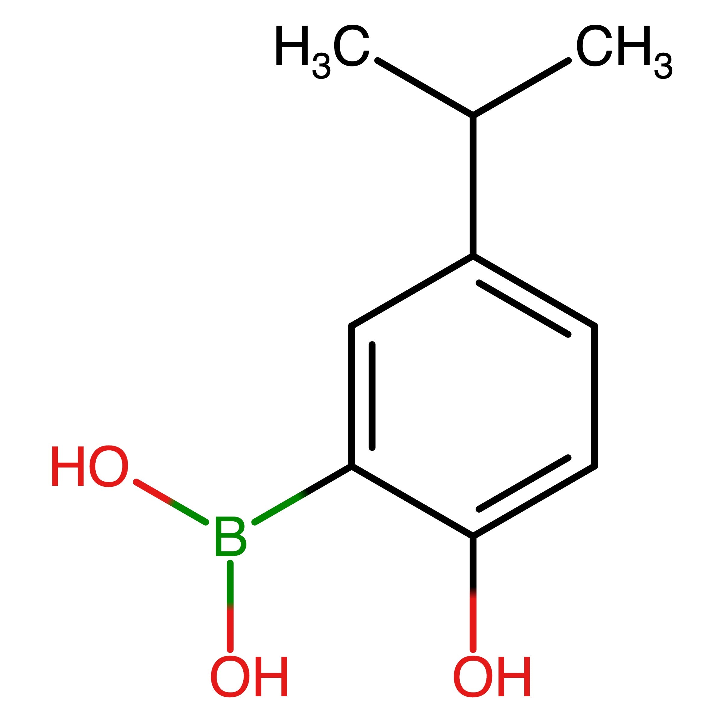 CAS 259209-33-1 | (2-Hydroxy-5-propan-2-ylphenyl)boronic acid | MFCD18827138