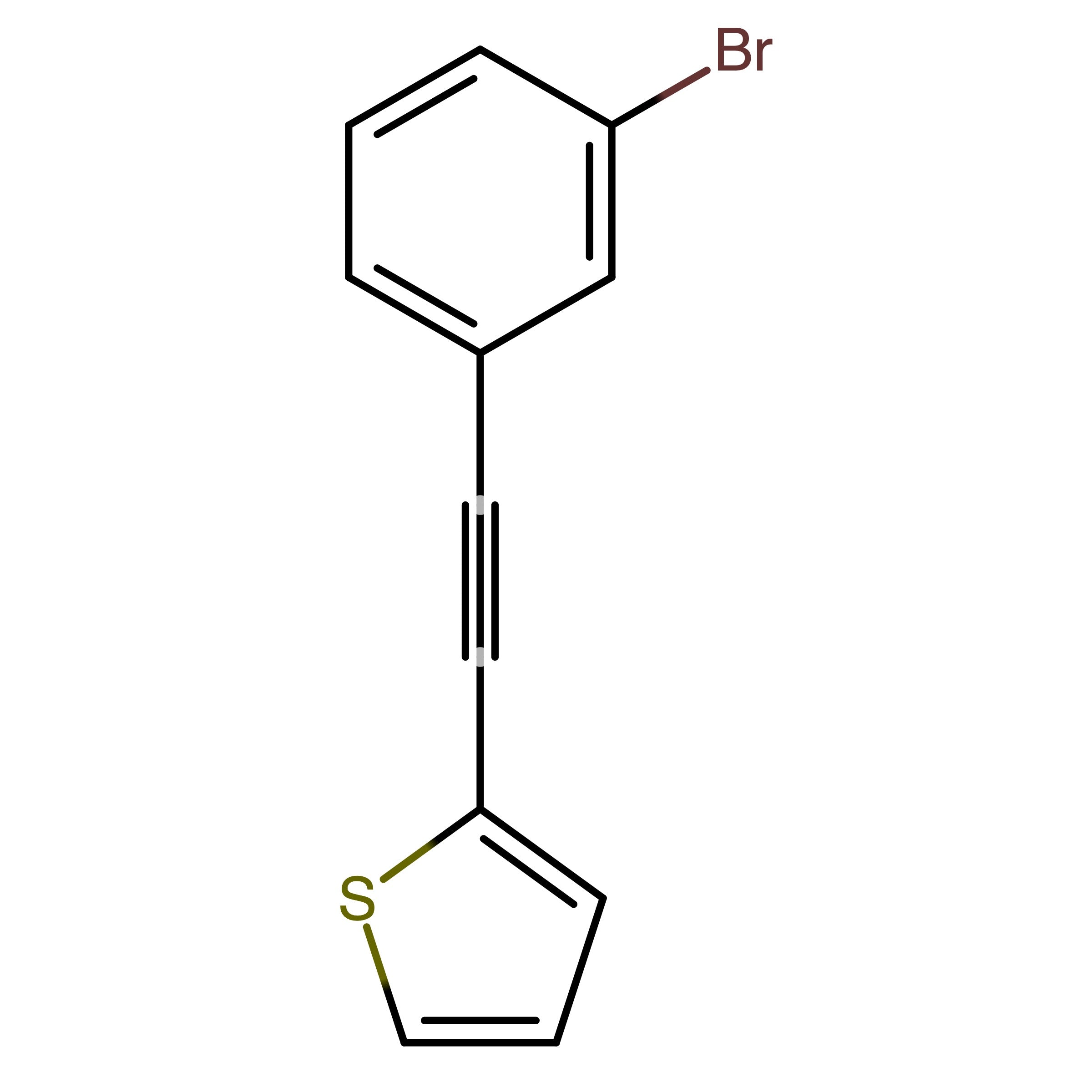 CAS 473580-48-2 | 2-((3-Bromophenyl)ethynyl)thiophene
