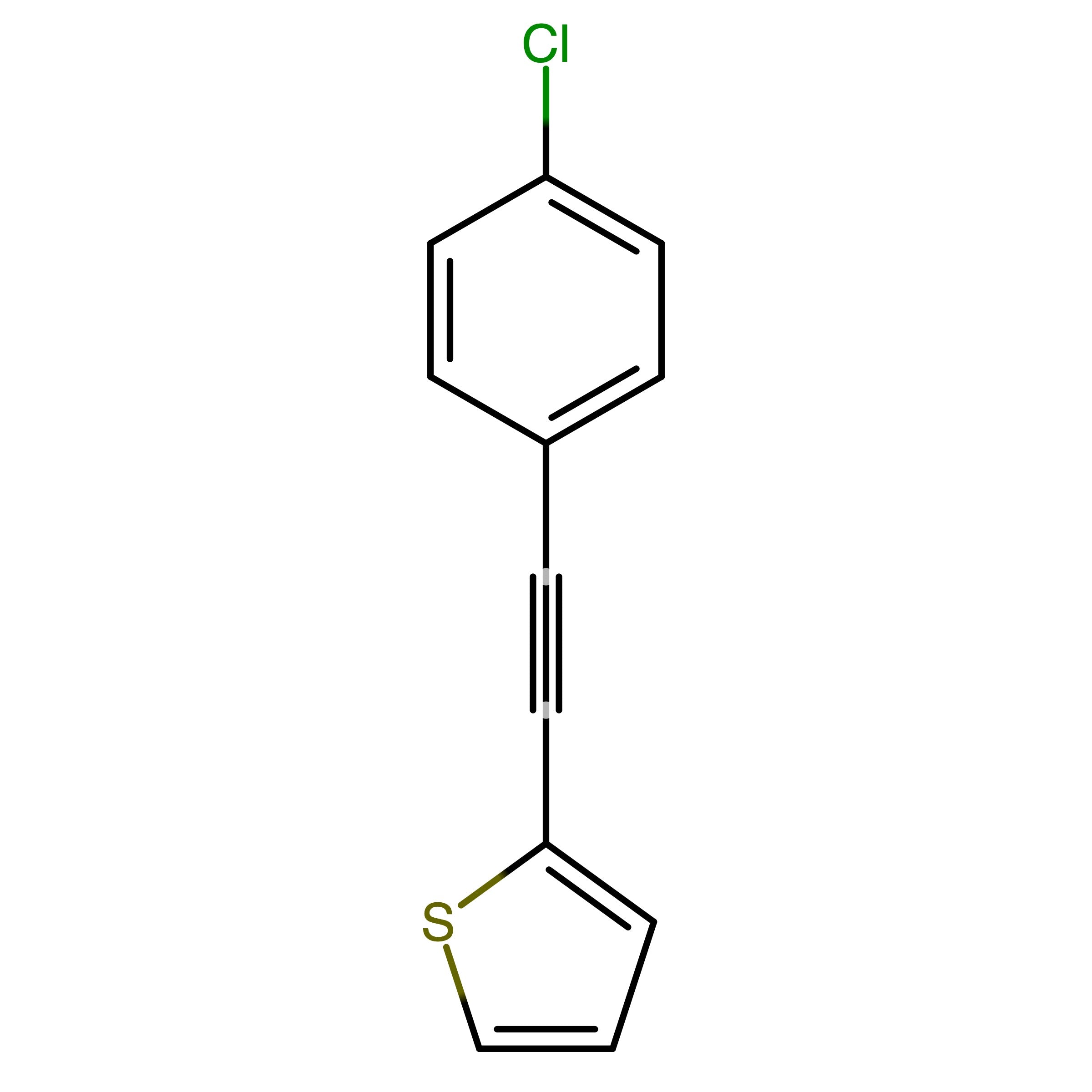 CAS 140918-60-1 | 2-(2-(4-Chlorophenyl)ethynyl)thiophene